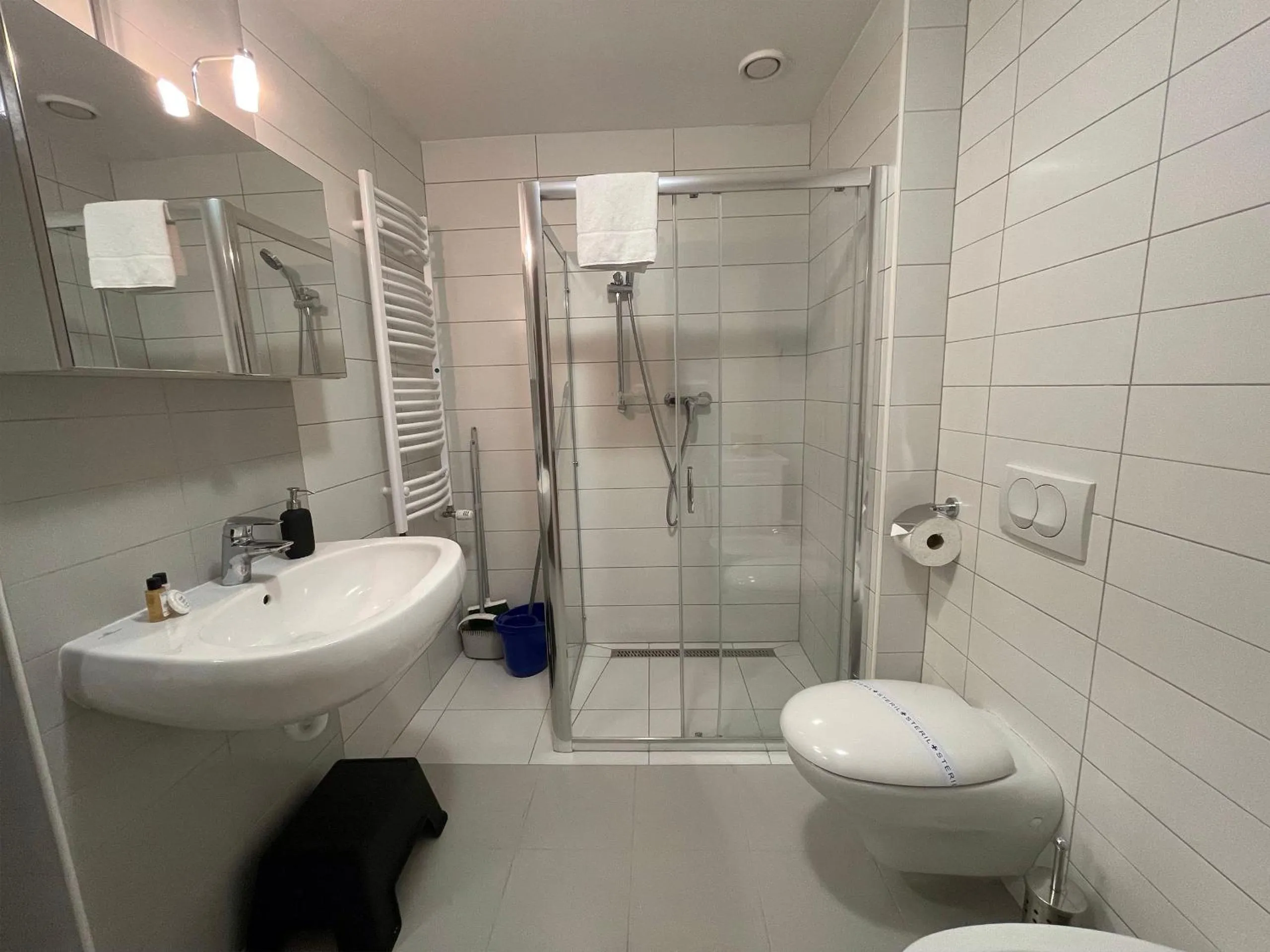 Bathroom in Smart Hotel Budapest