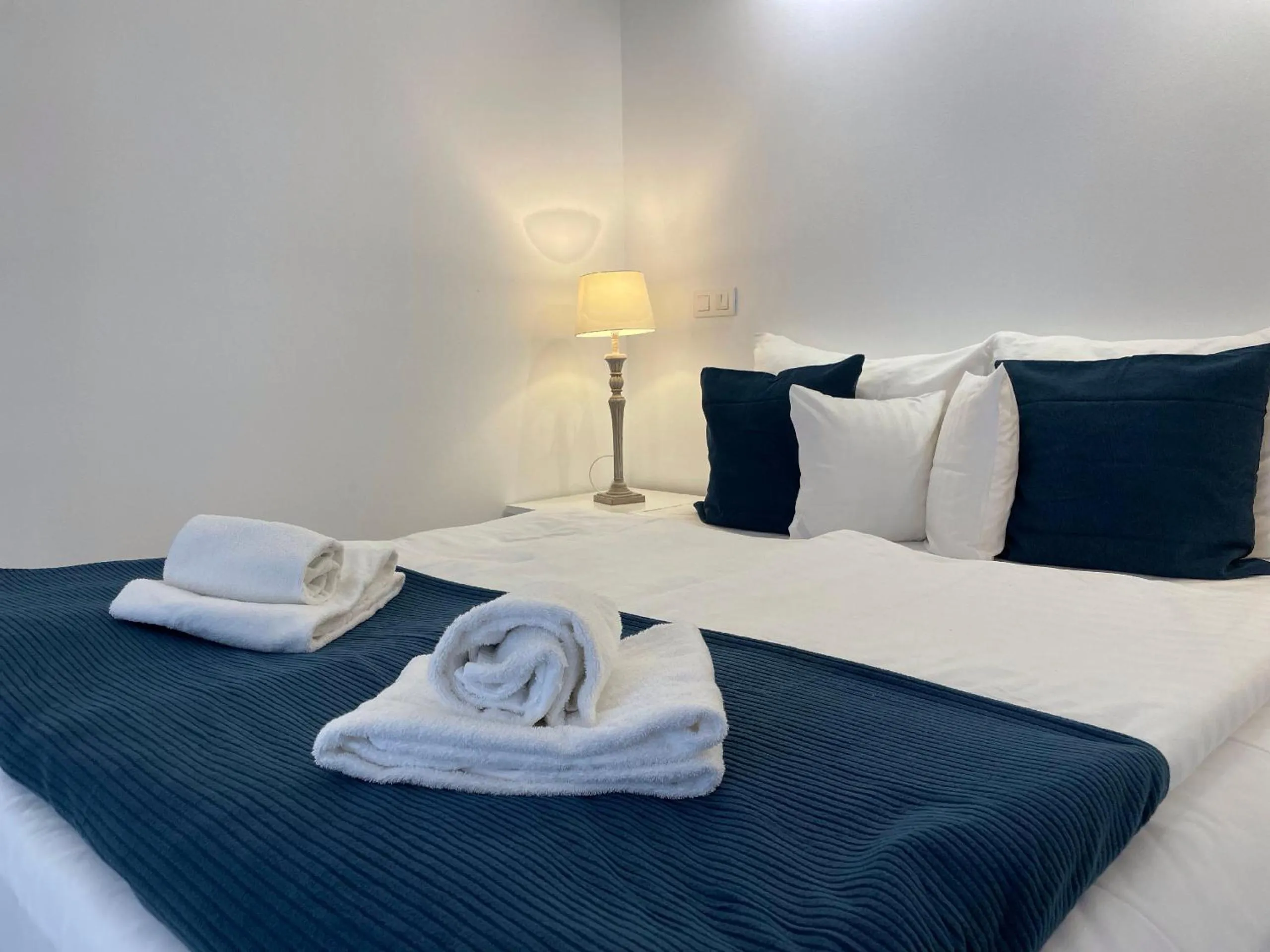 Bed in Smart Hotel Budapest