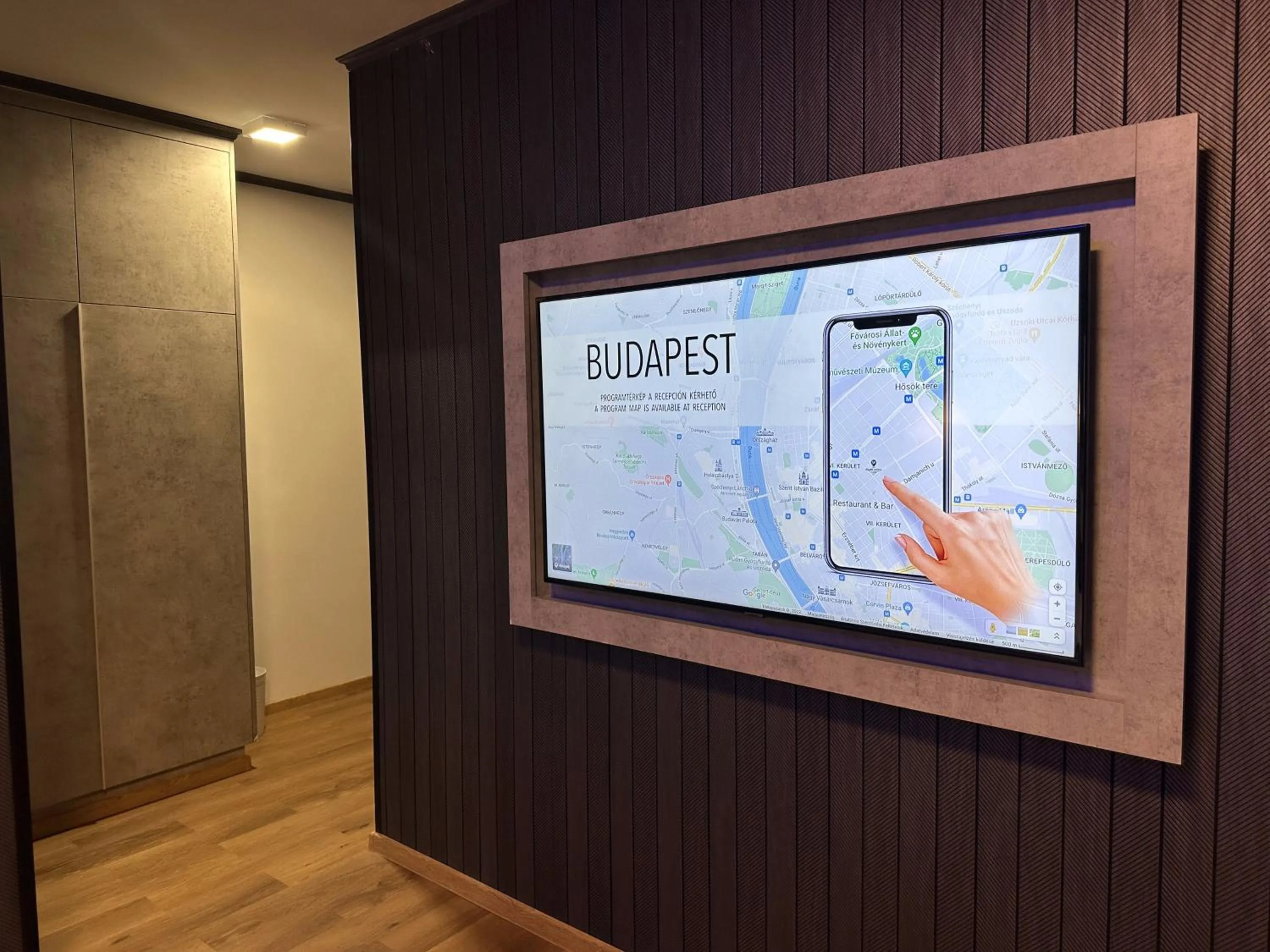 TV and multimedia in Smart Hotel Budapest