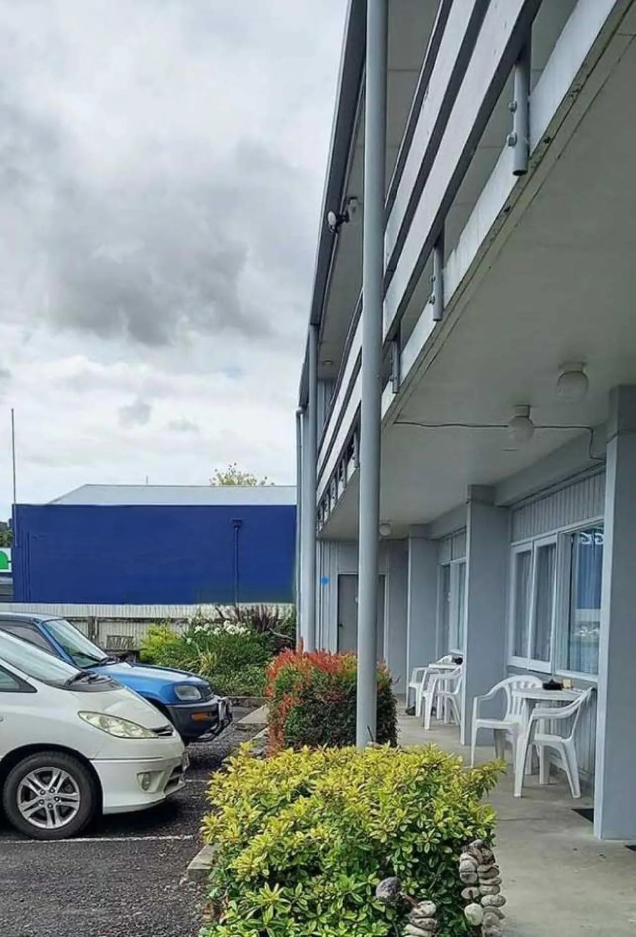 Balcony/Terrace in Alexander Motel
