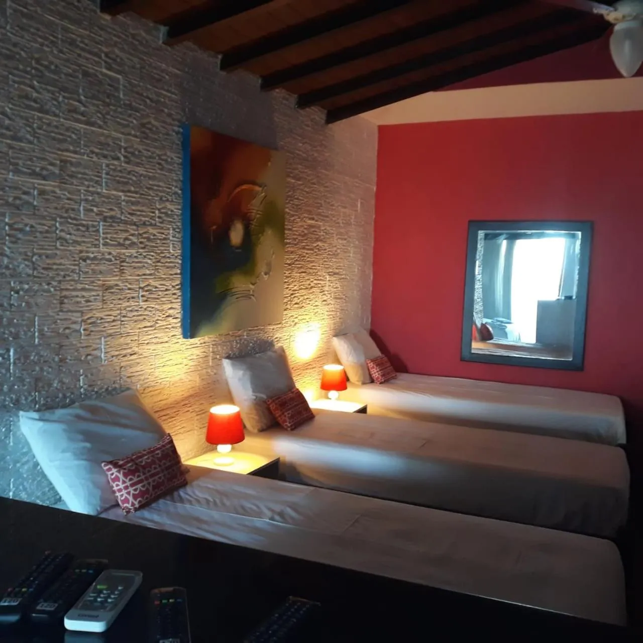 Bedroom, Bed in Pousada Vila do Sol