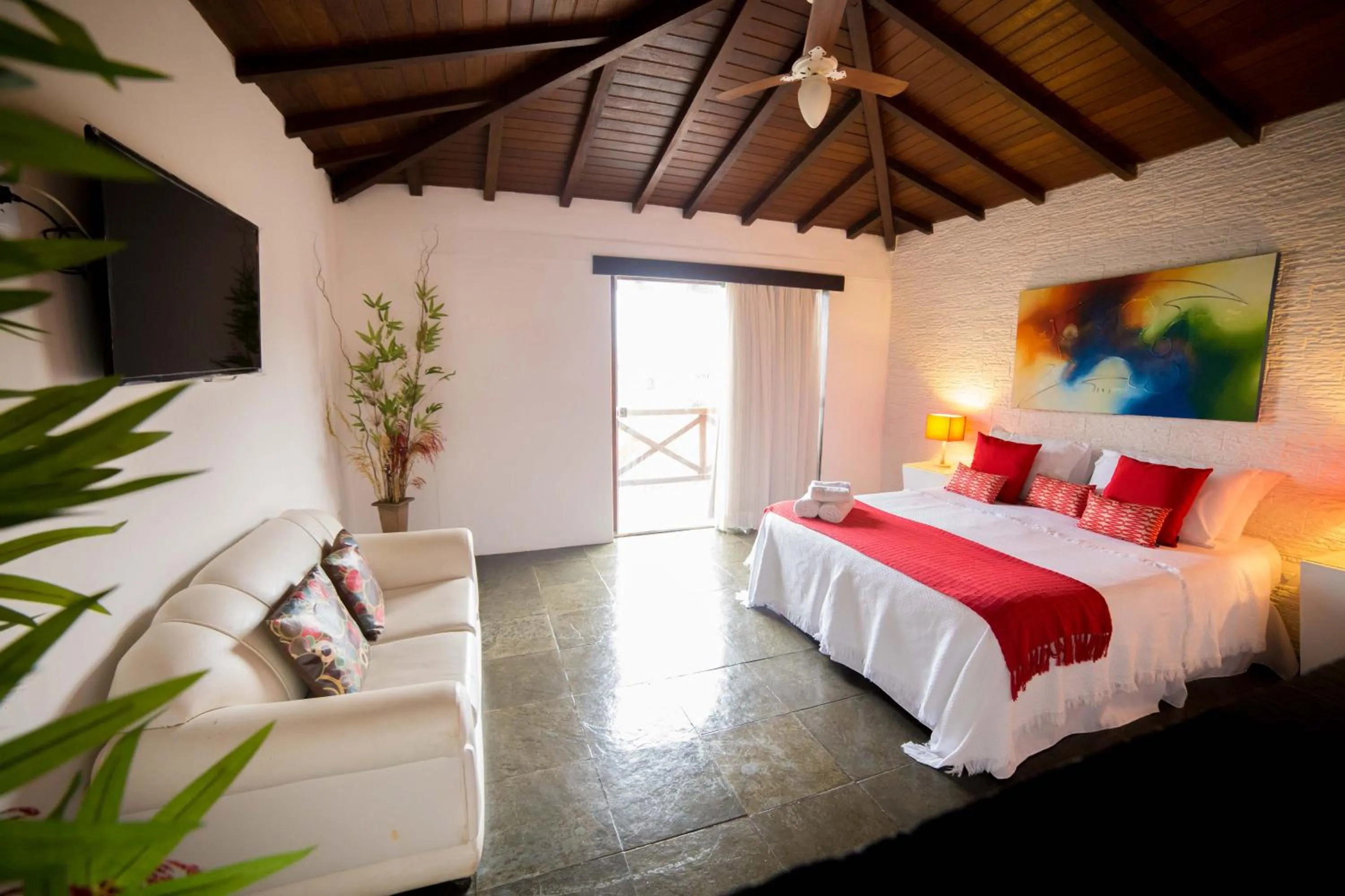 Photo of the whole room, Bed in Pousada Vila do Sol