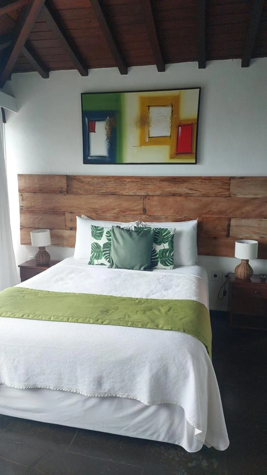 Bed in Pousada Vila do Sol