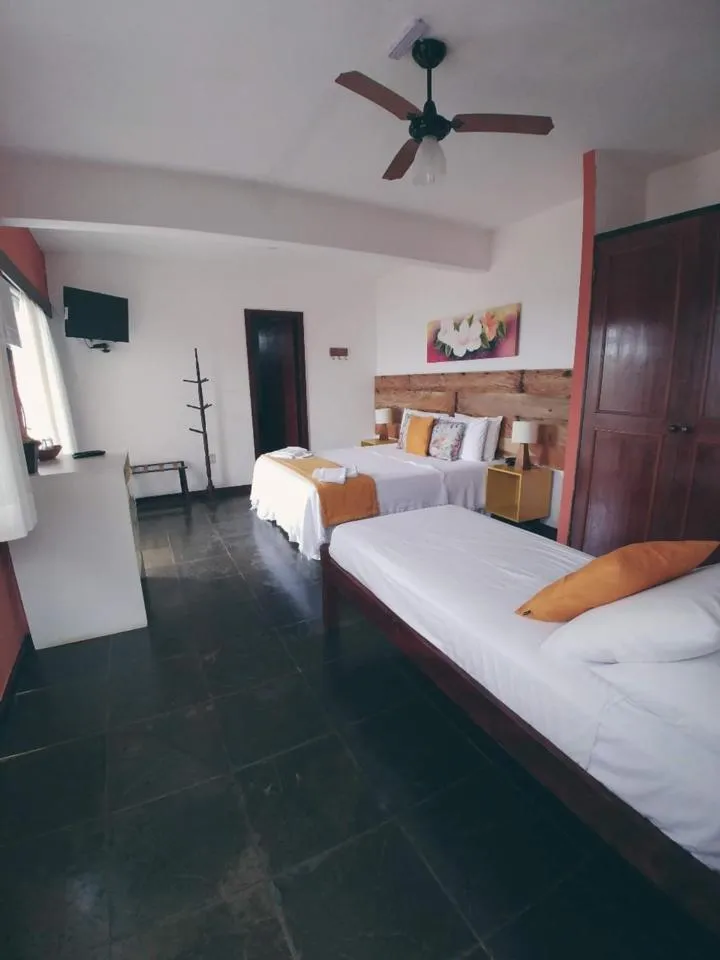 Bedroom, Bed in Pousada Vila do Sol