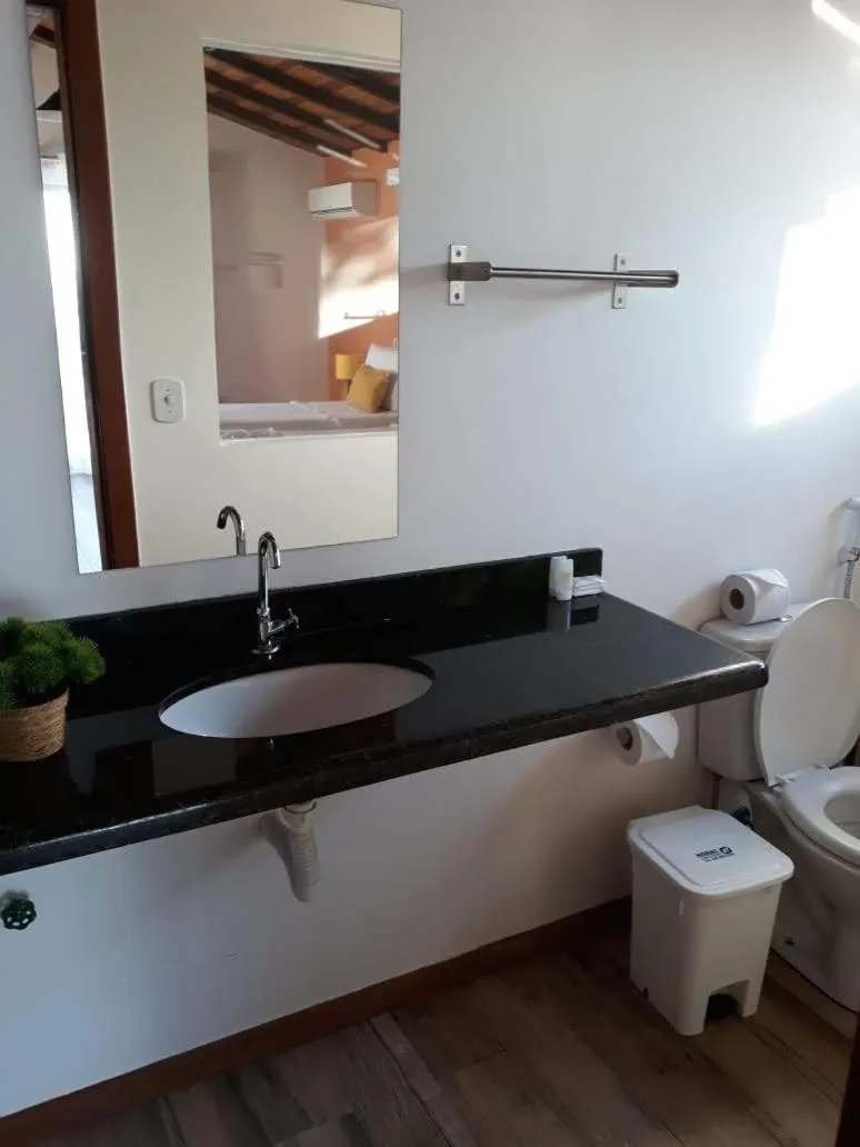 Bathroom in Pousada Vila do Sol