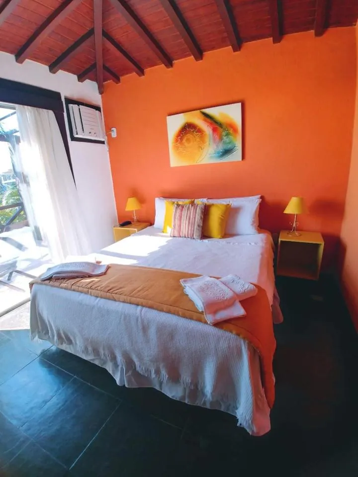 Bedroom, Bed in Pousada Vila do Sol