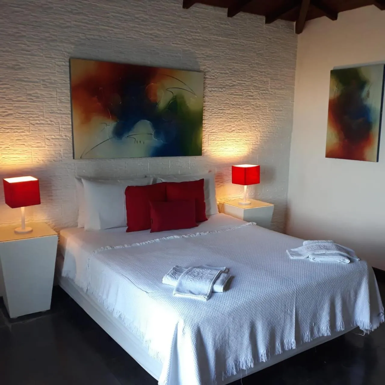 Bedroom, Bed in Pousada Vila do Sol