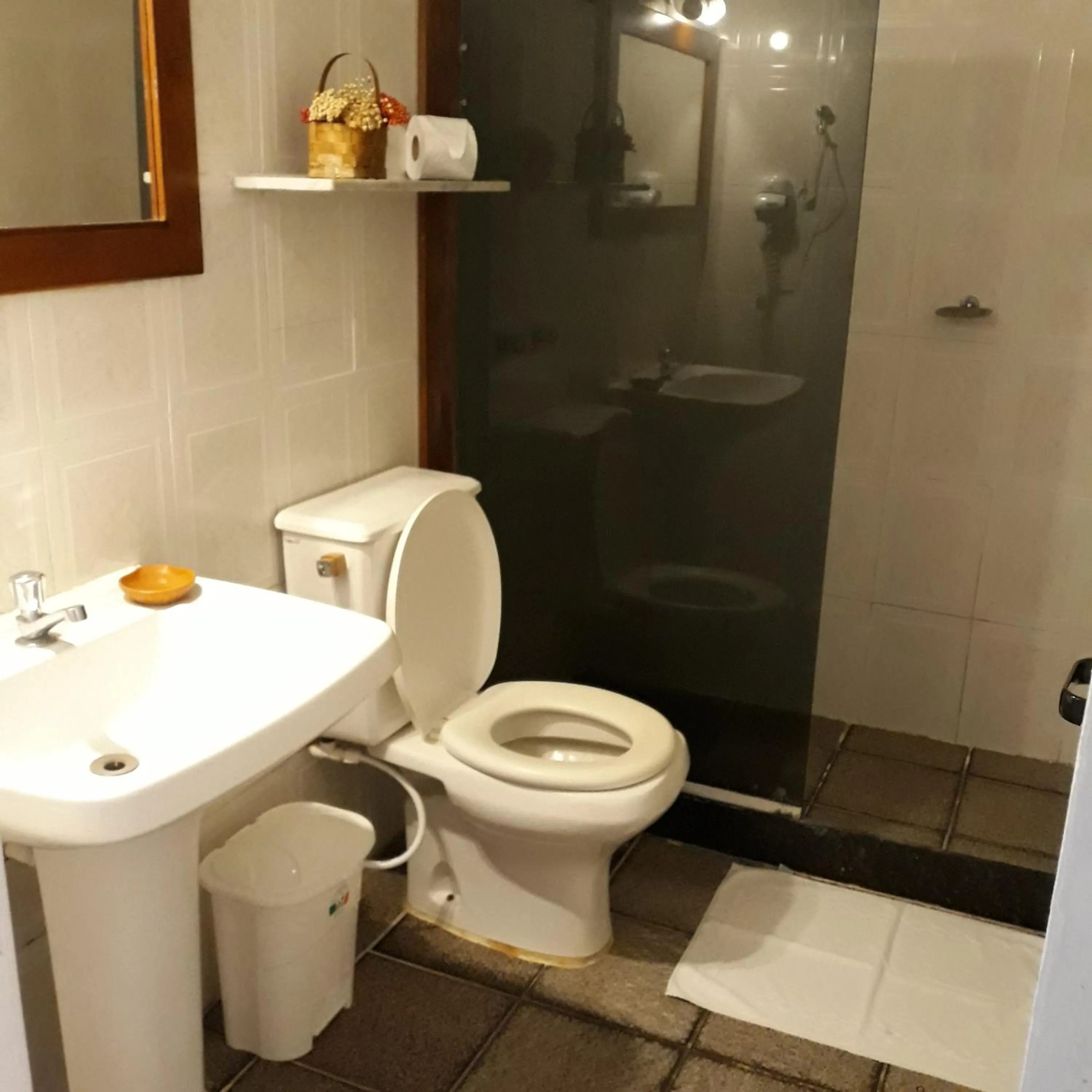 Bathroom in Pousada Vila do Sol