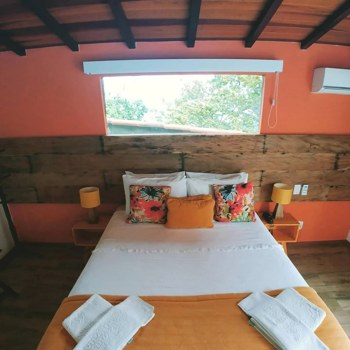 Bed in Pousada Vila do Sol