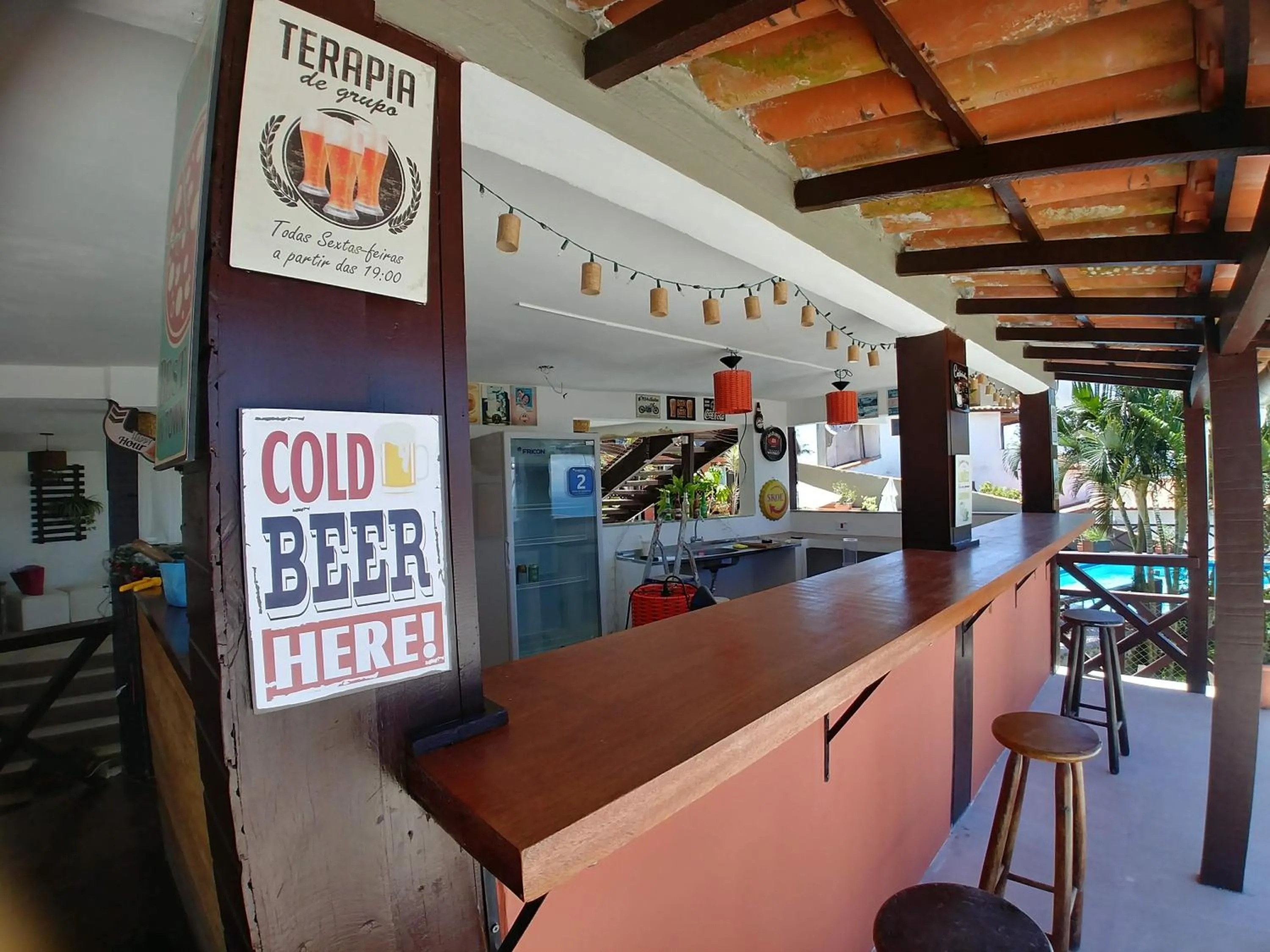 Lounge or bar in Pousada Vila do Sol