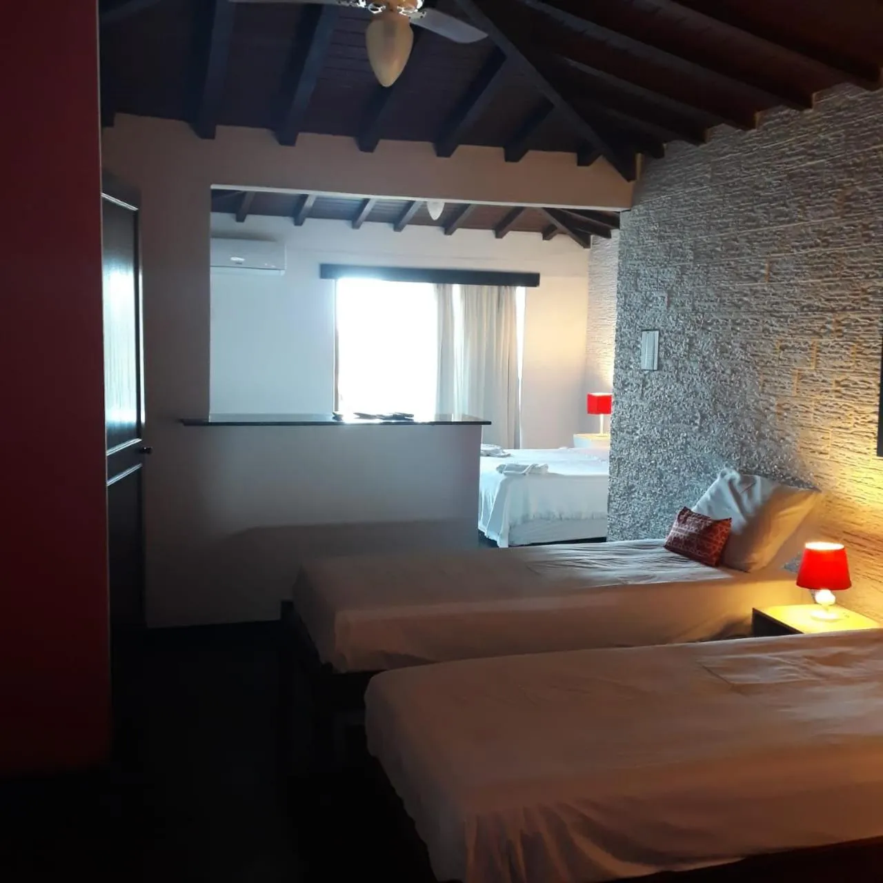 Bedroom, Bed in Pousada Vila do Sol