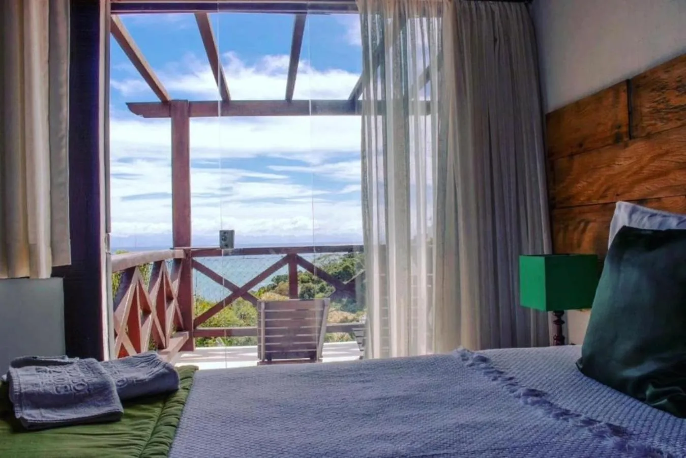 Bedroom, Bed in Pousada Vila do Sol