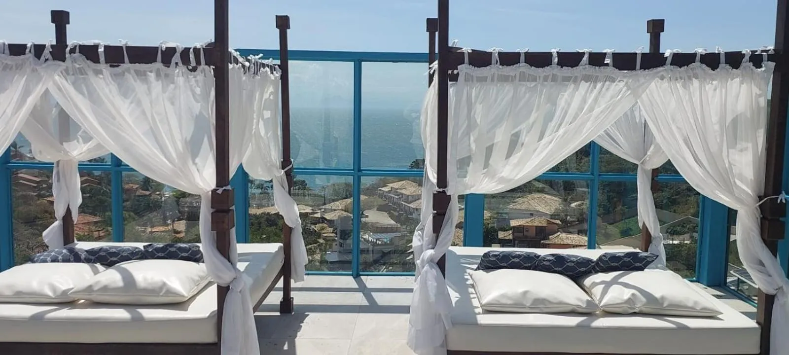 Bed in Pousada Vila do Sol