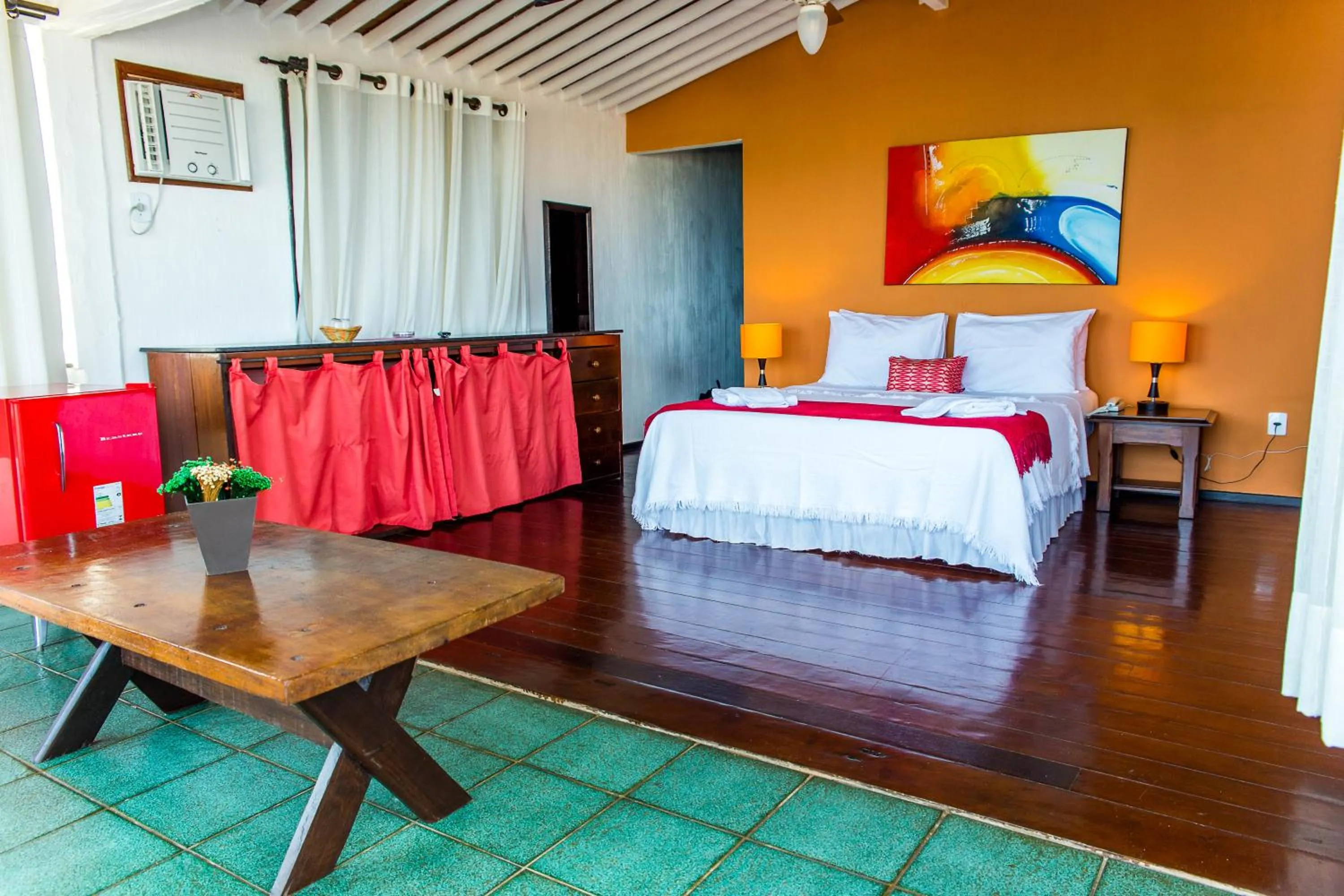 Bedroom, Bed in Pousada Vila do Sol