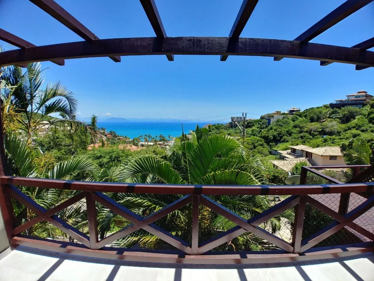 Balcony/Terrace in Pousada Vila do Sol
