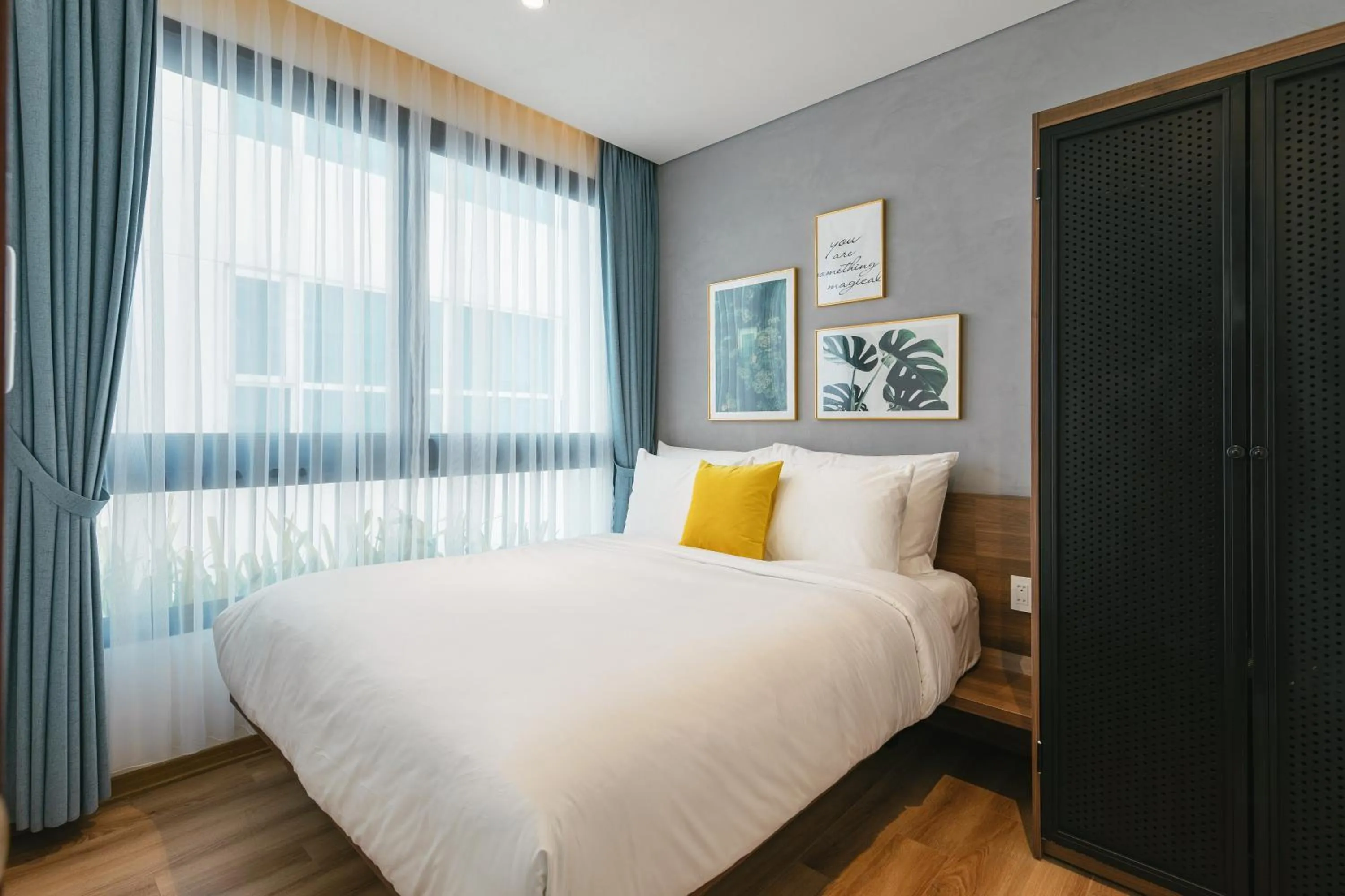 Bedroom, Bed in The Glomad Boutique Danang