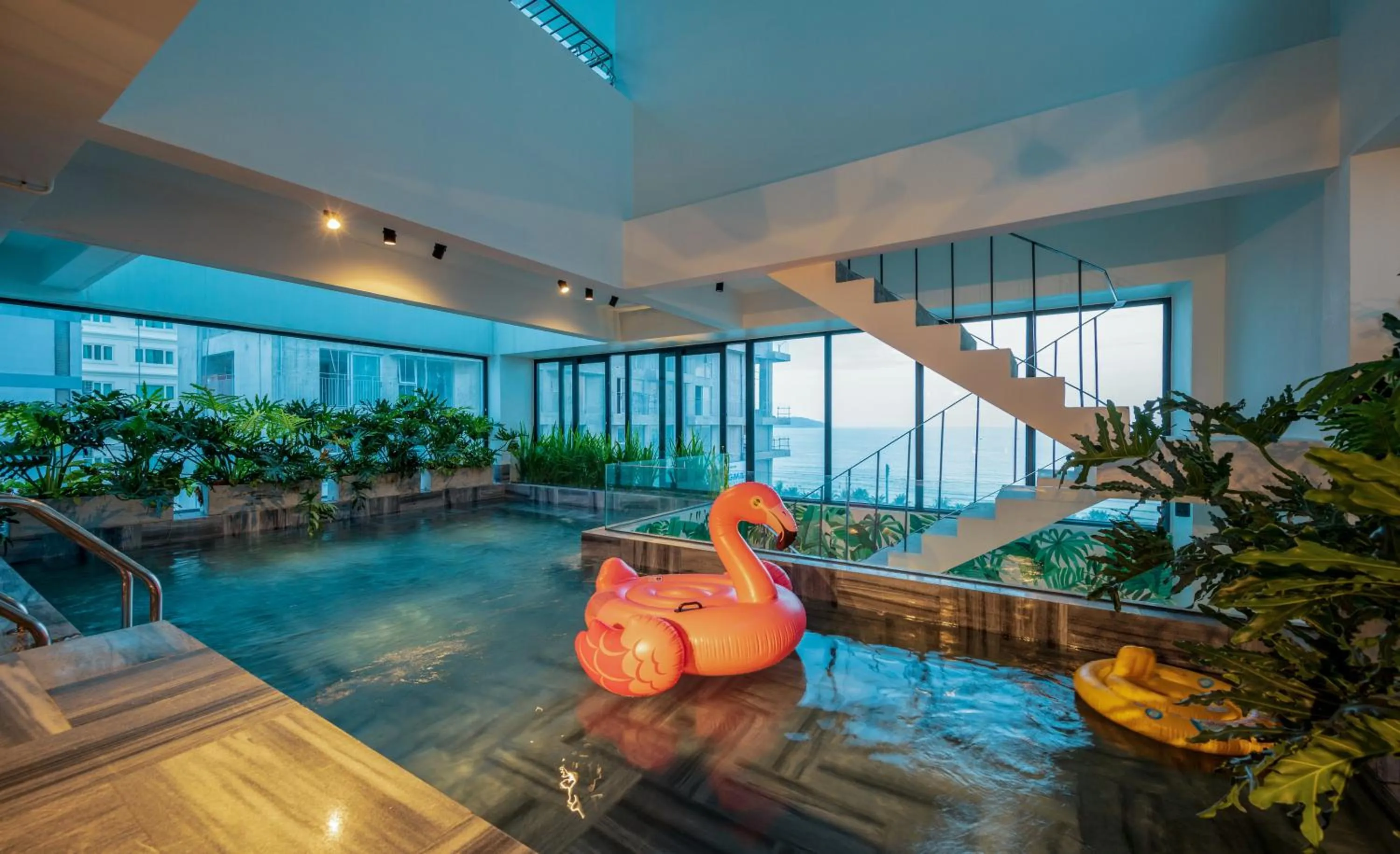 Swimming pool in The Glomad Boutique Danang