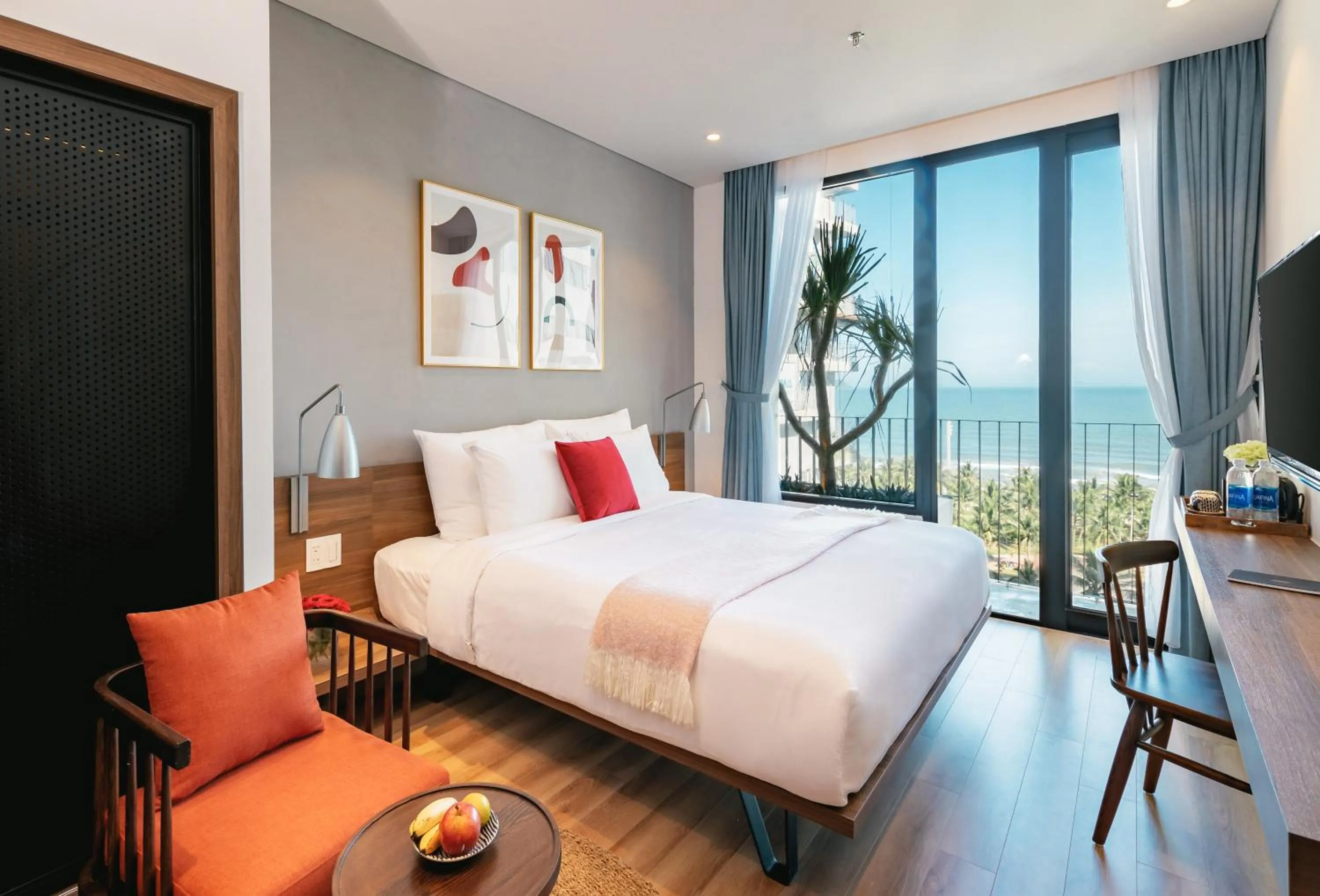 Bedroom, Bed in The Glomad Boutique Danang