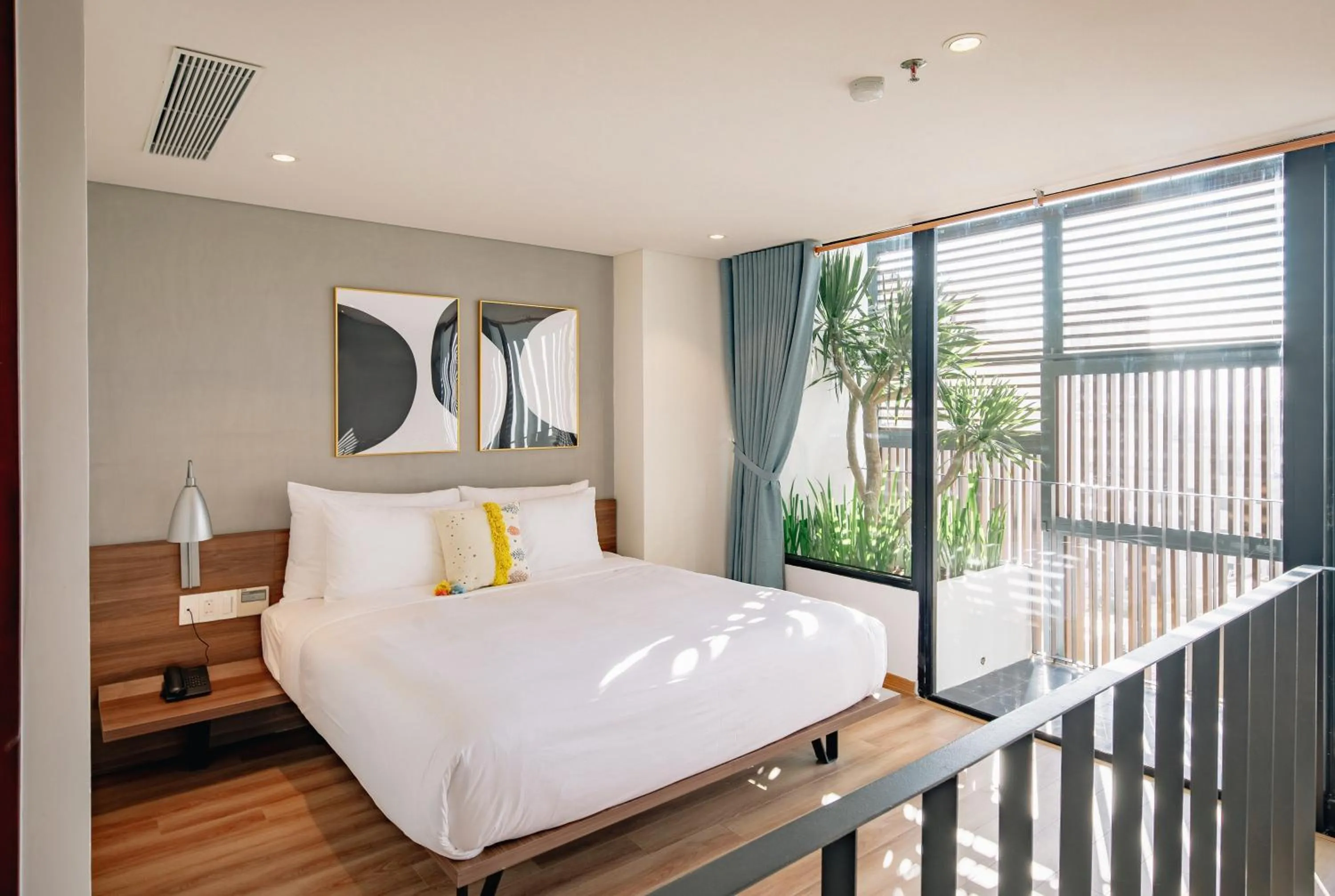 Bed in The Glomad Boutique Danang