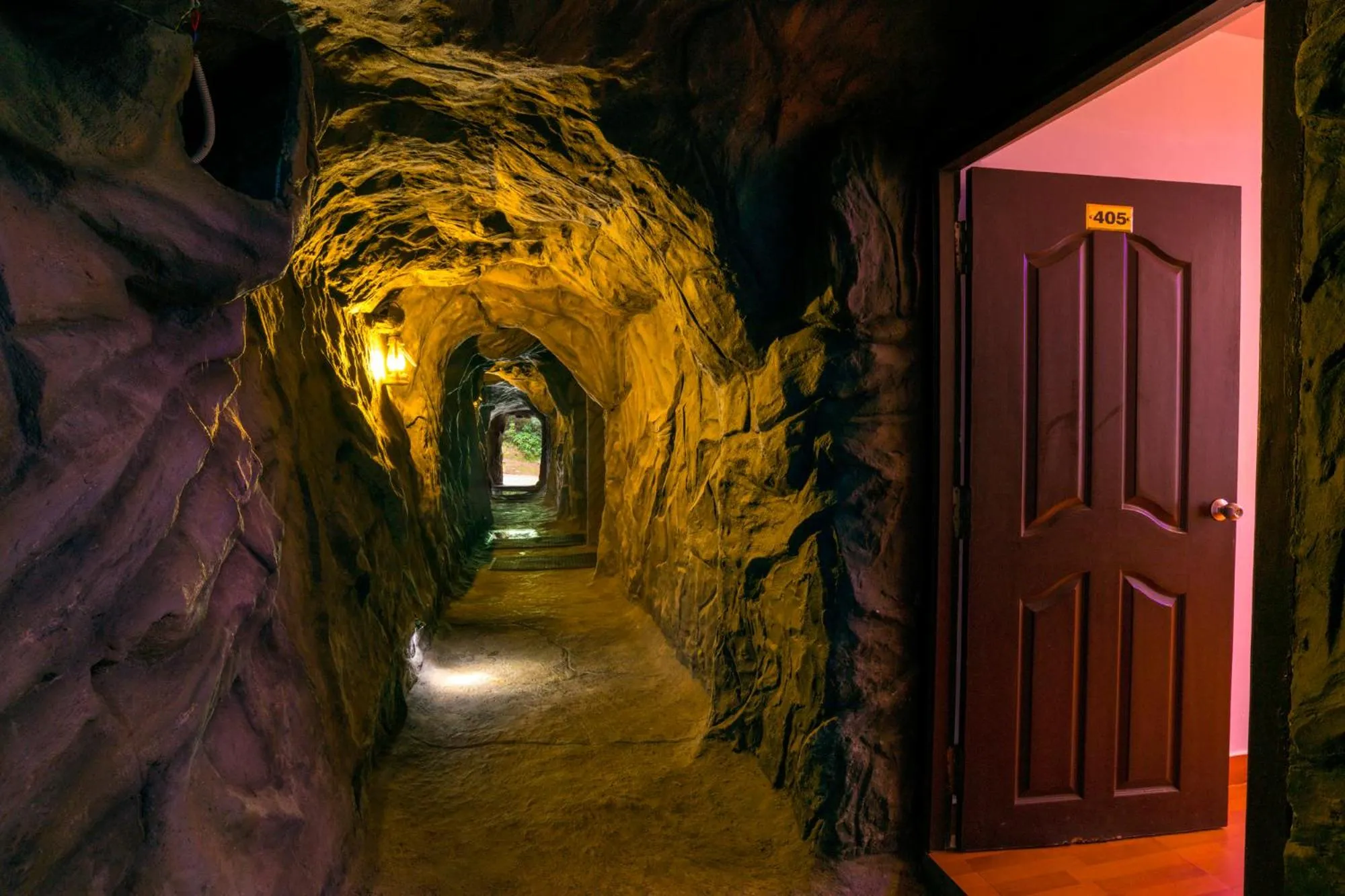 Decorative detail in Upavan Resort