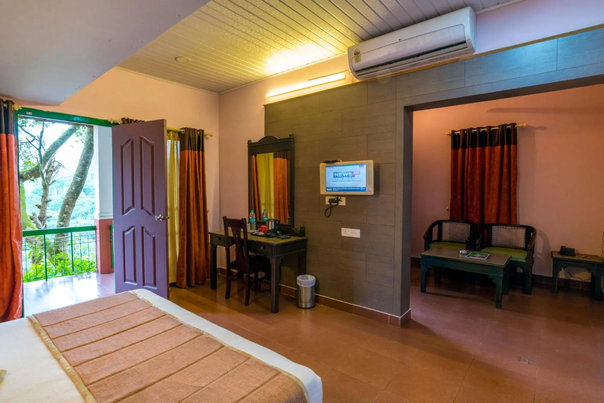 Bedroom, Bed in Upavan Resort