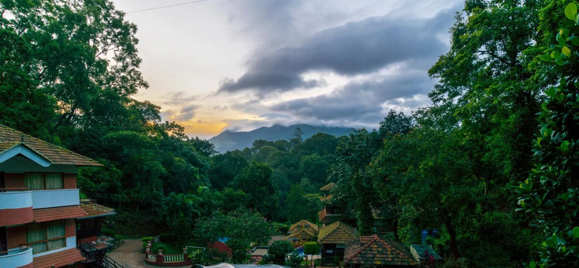 Mountain view in Upavan Resort