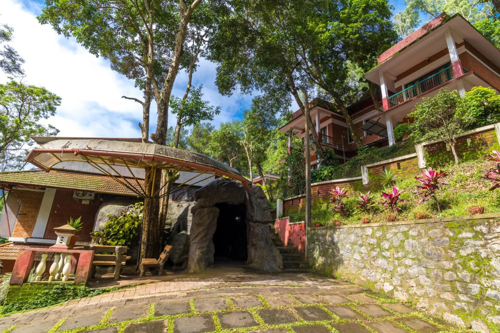 Decorative detail in Upavan Resort