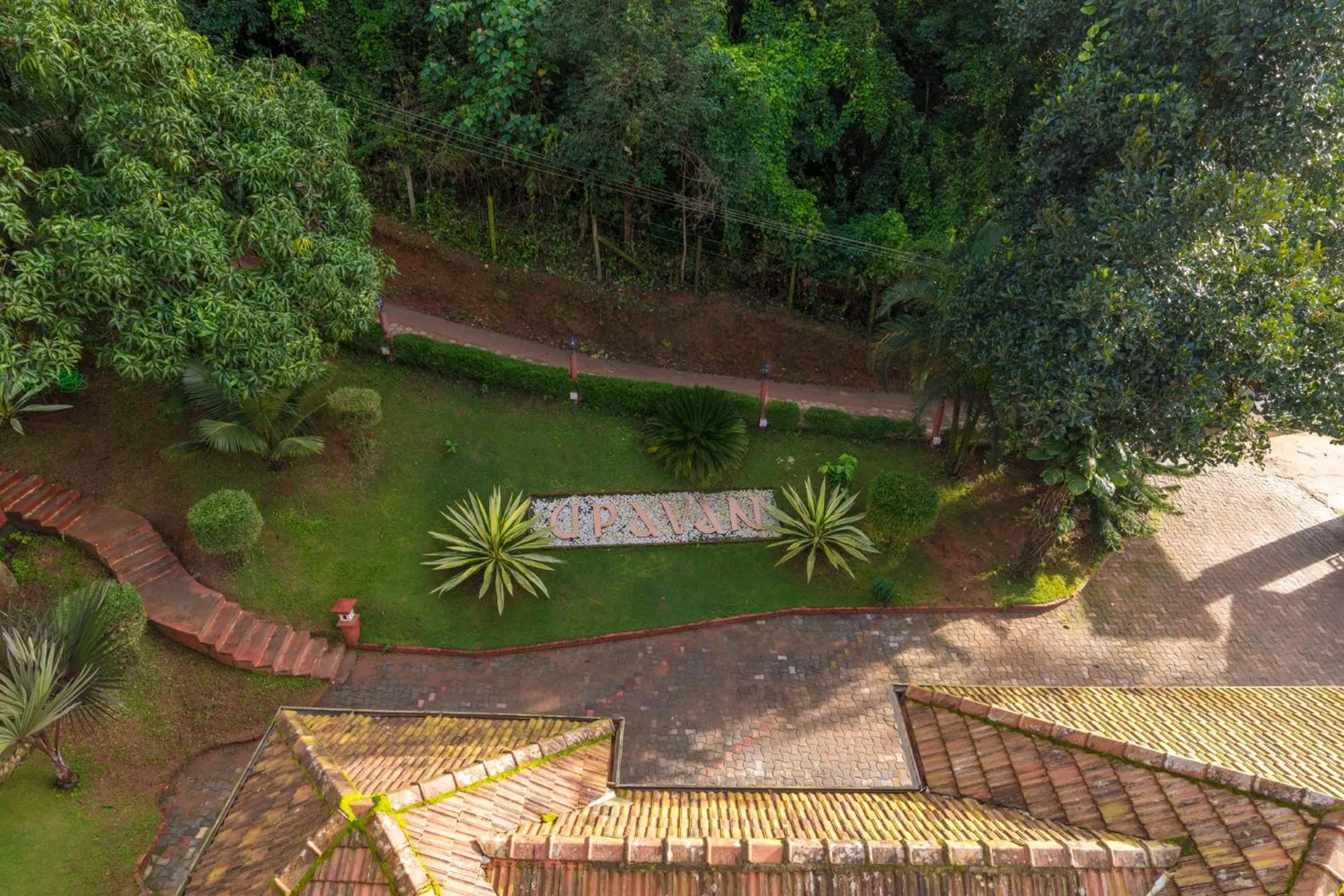 Garden in Upavan Resort