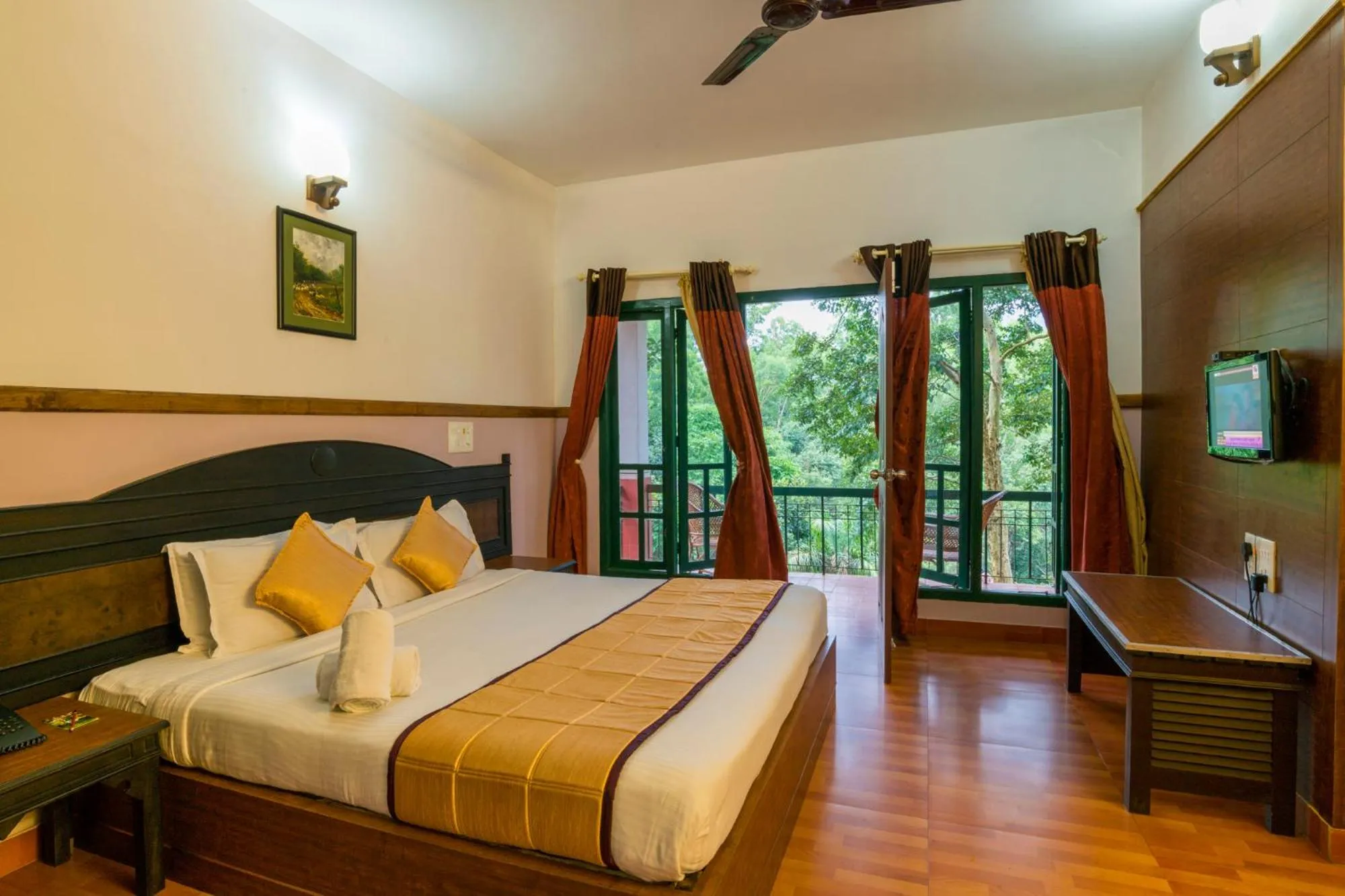 Bedroom, Bed in Upavan Resort