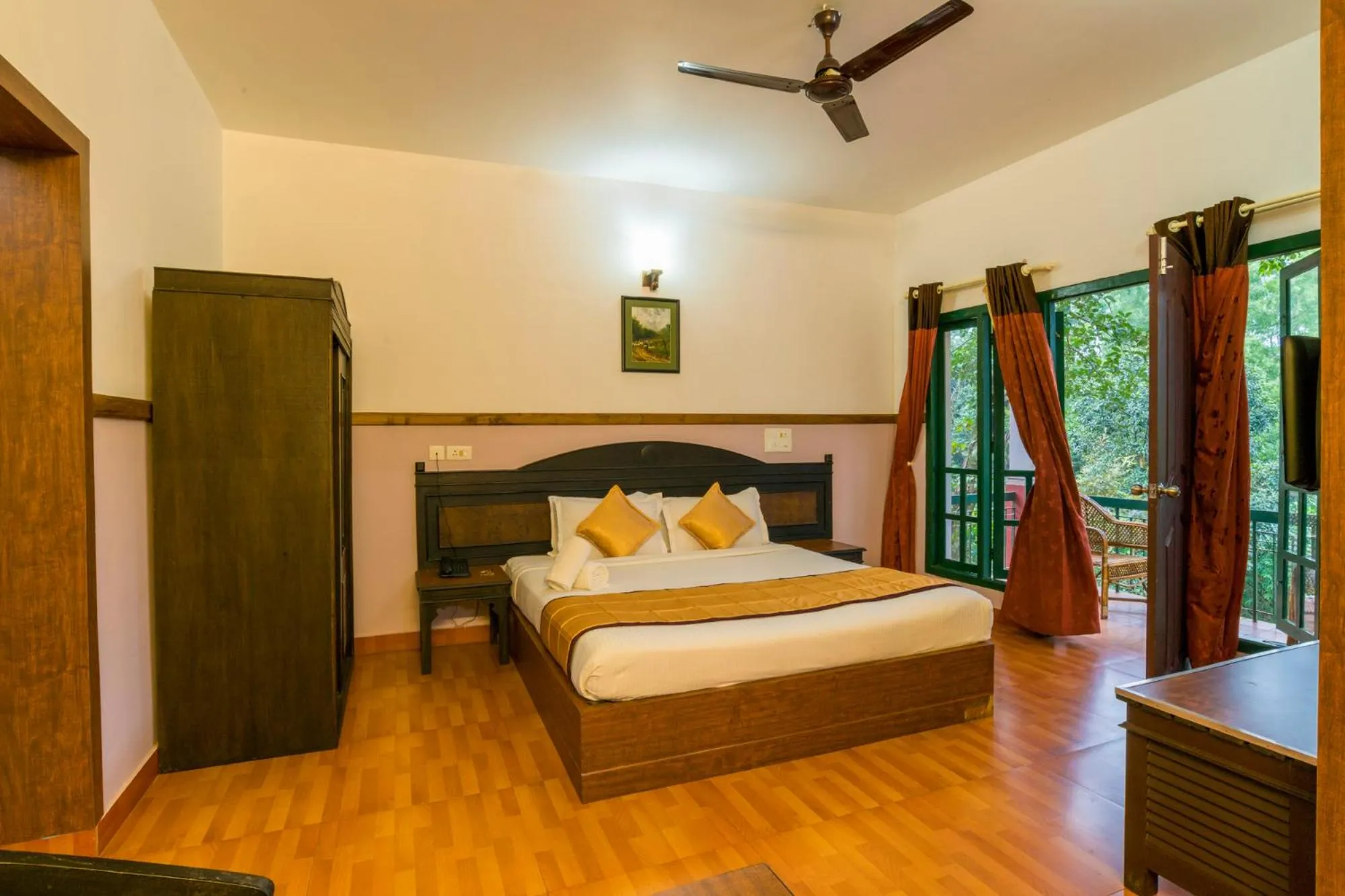 Bedroom, Bed in Upavan Resort