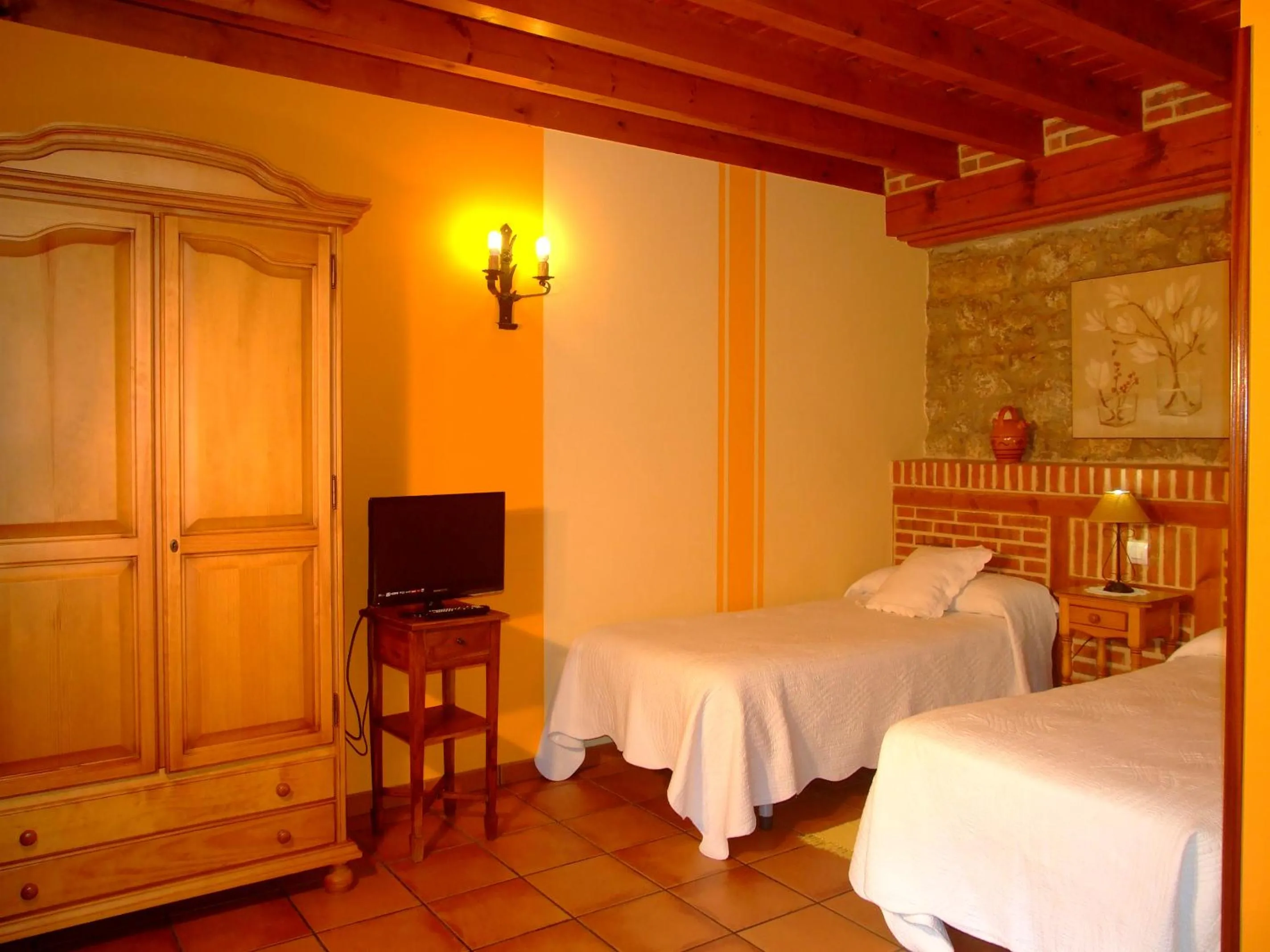Bedroom, Bed in Posada Gema