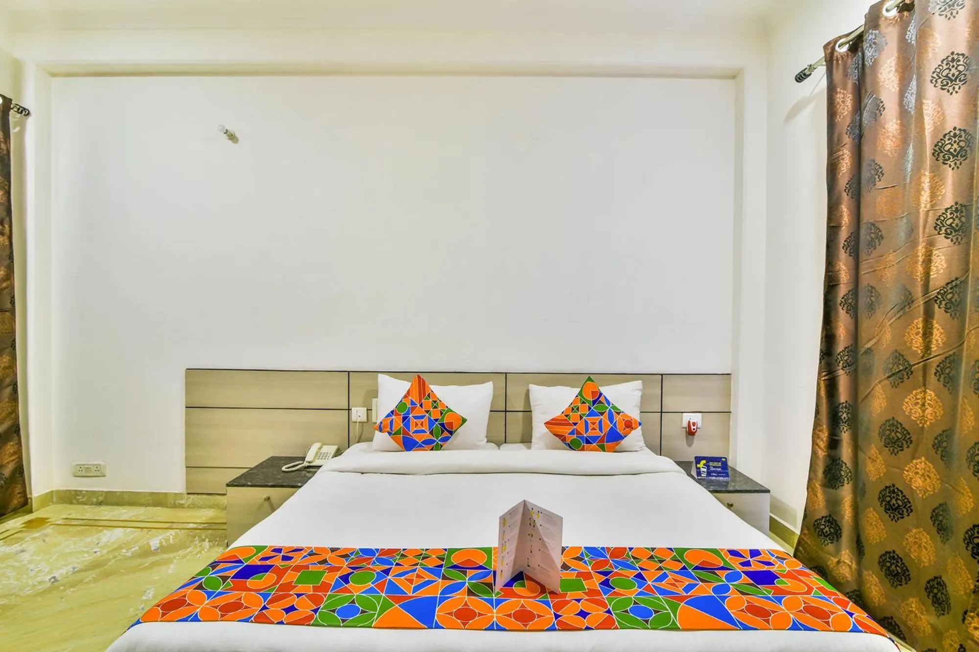 TV and multimedia, Bed in FabHotel Rallkmas Cyber City