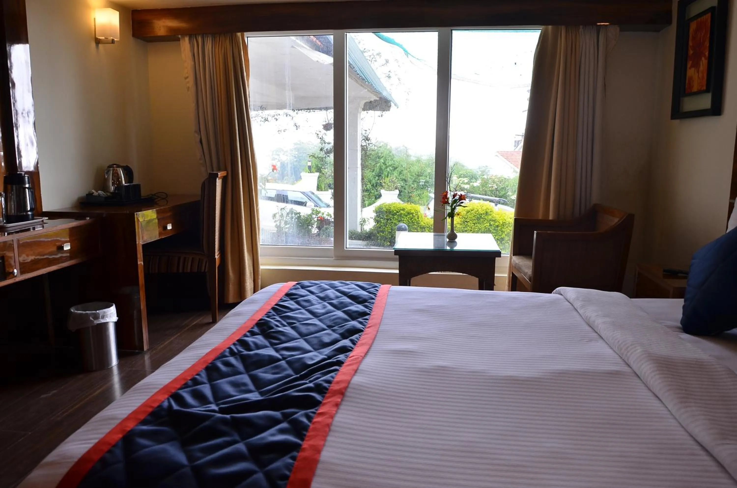 View (from property/room), Bed in Benzz Park Family Resort Kodaikanal