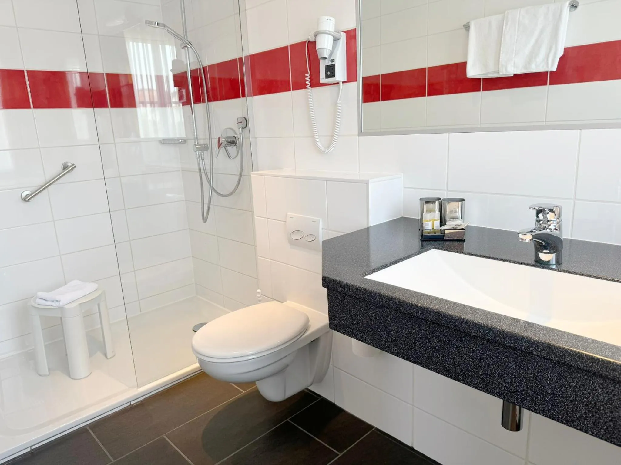 Bathroom in Hotel Restaurant Thum