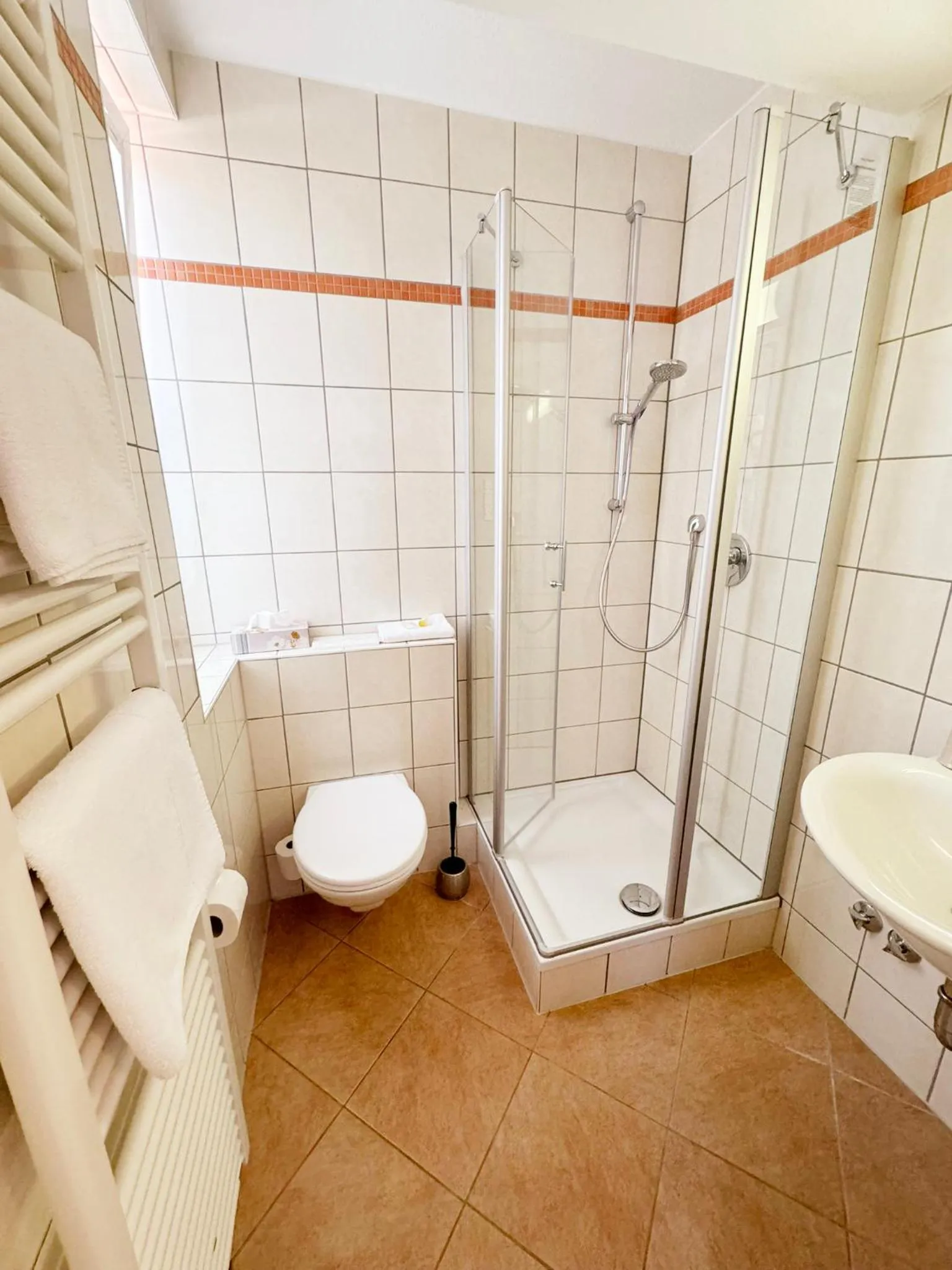 Bathroom in Hotel Restaurant Thum