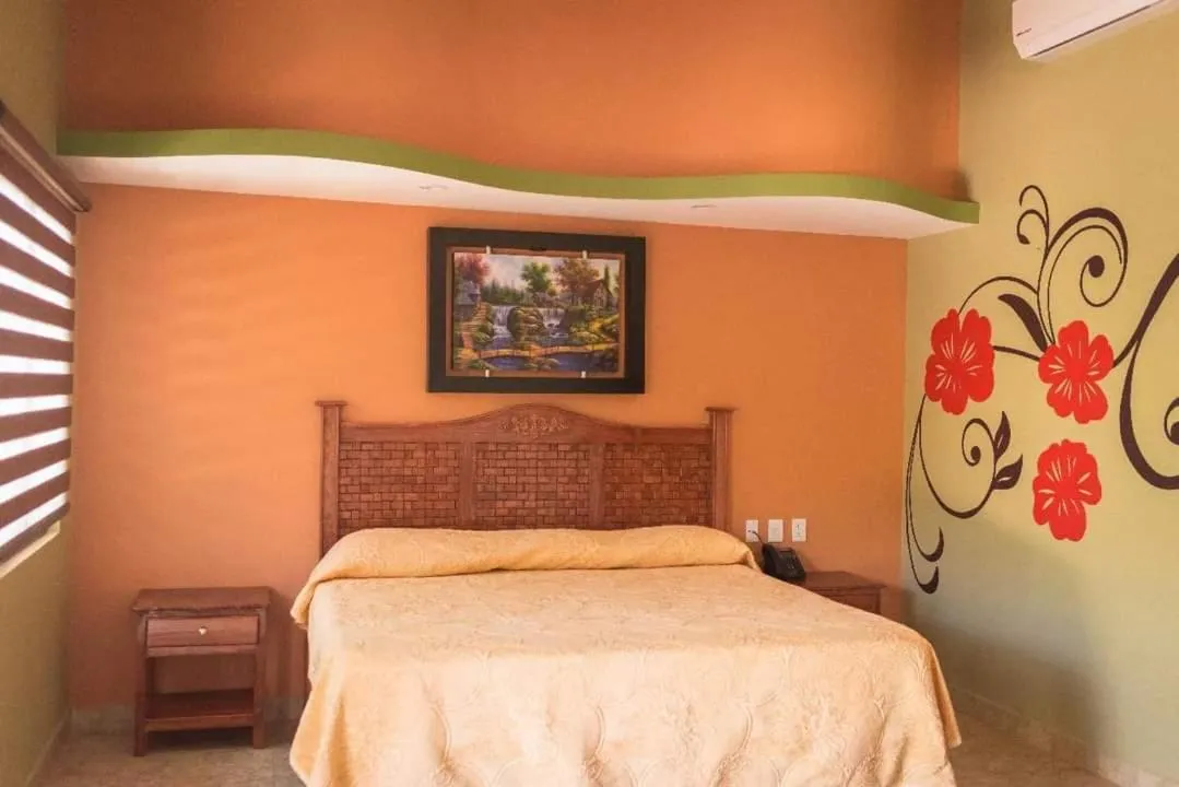 Photo of the whole room, Bed in HOTEL RESTAURANTE TEQUILA