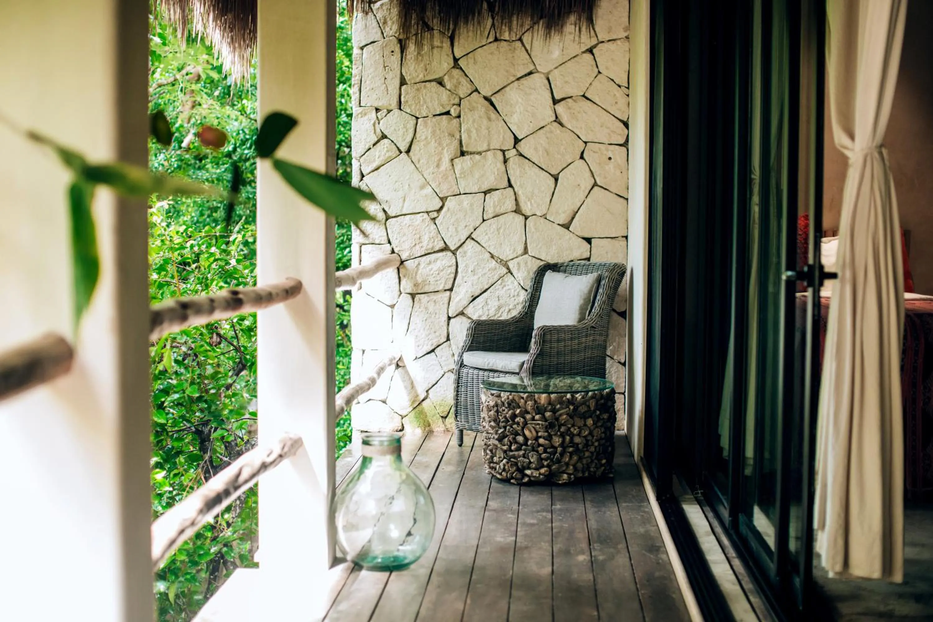 Balcony/Terrace in Orchid House Tulum Jungle