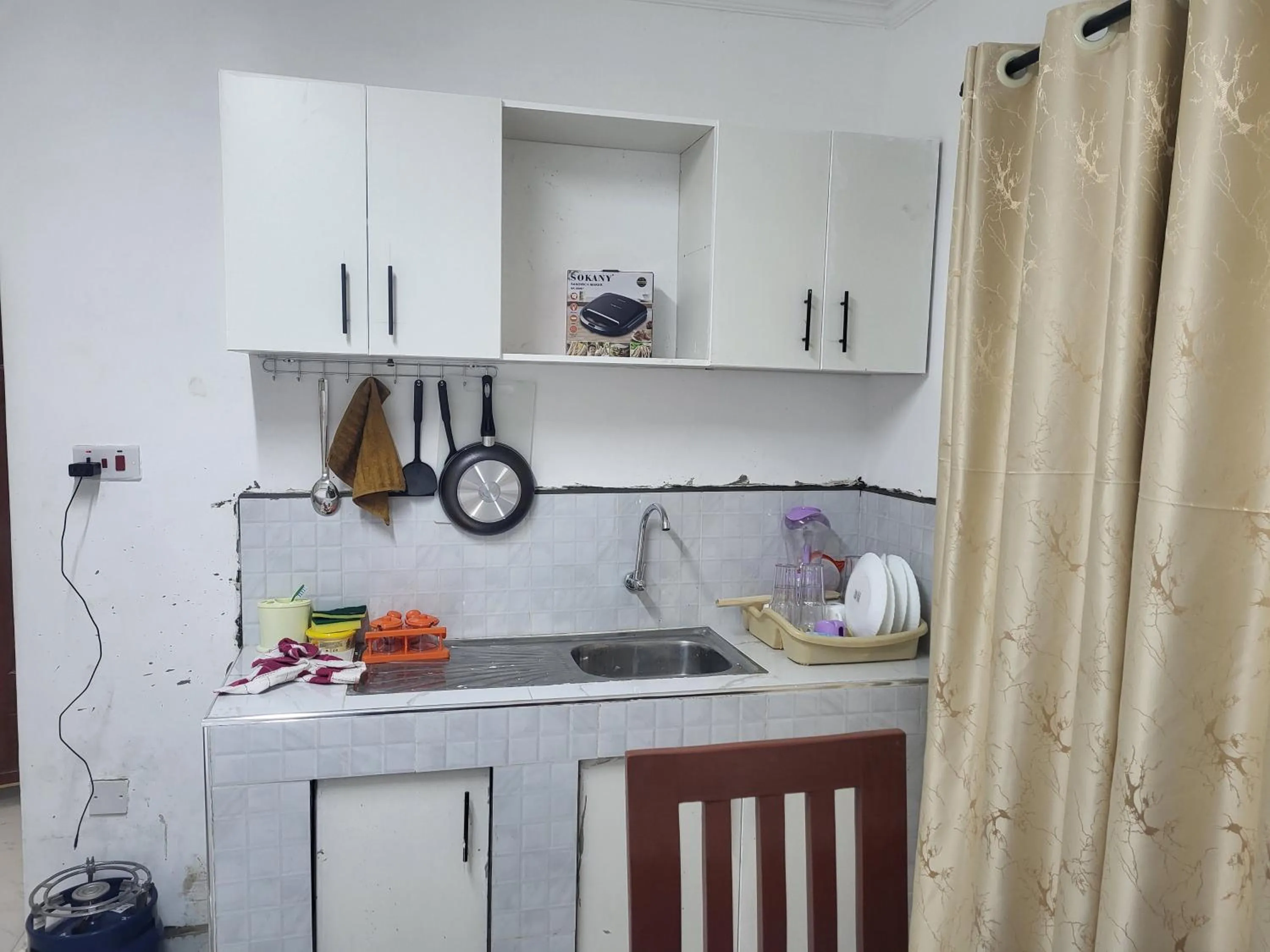 Kitchen or kitchenette in Triple Eden Resort - Naivasha