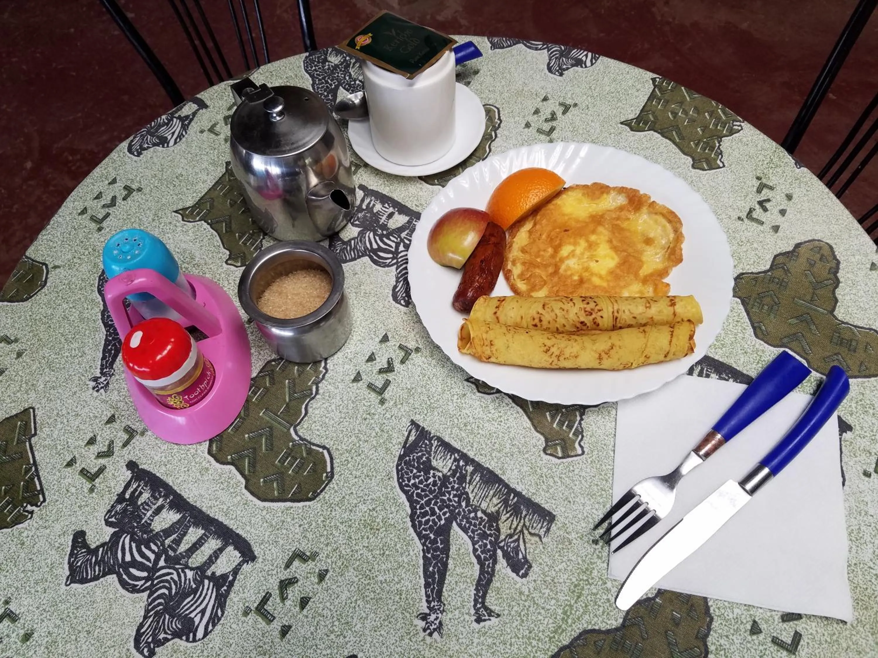 Breakfast in Triple Eden Resort - Naivasha