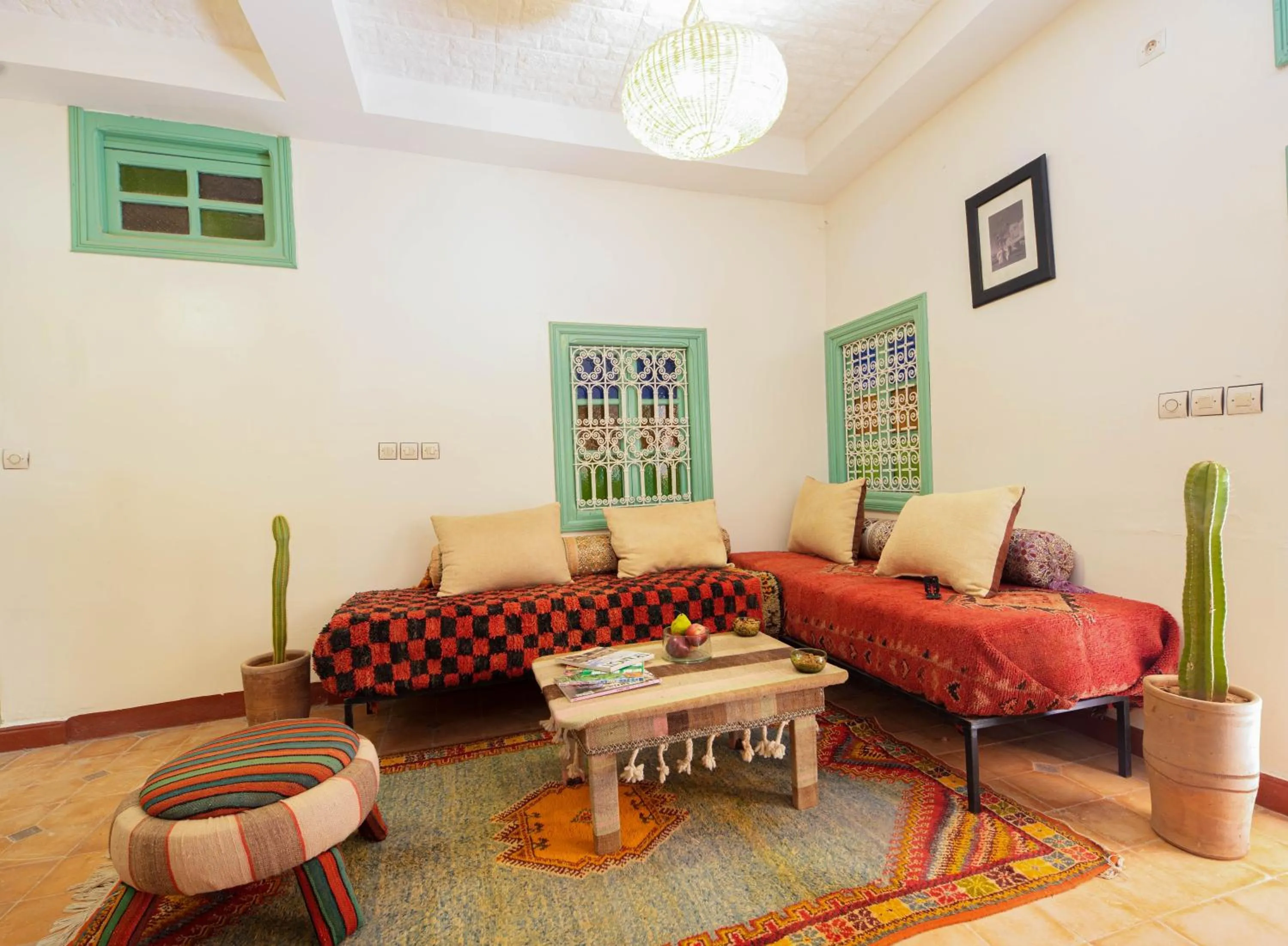 Living room in Dar Soufian