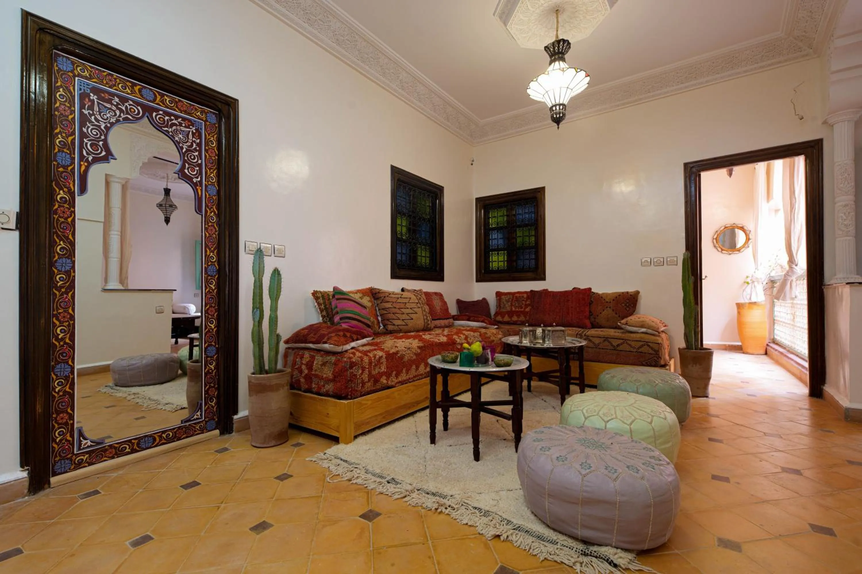 Living room in Dar Soufian