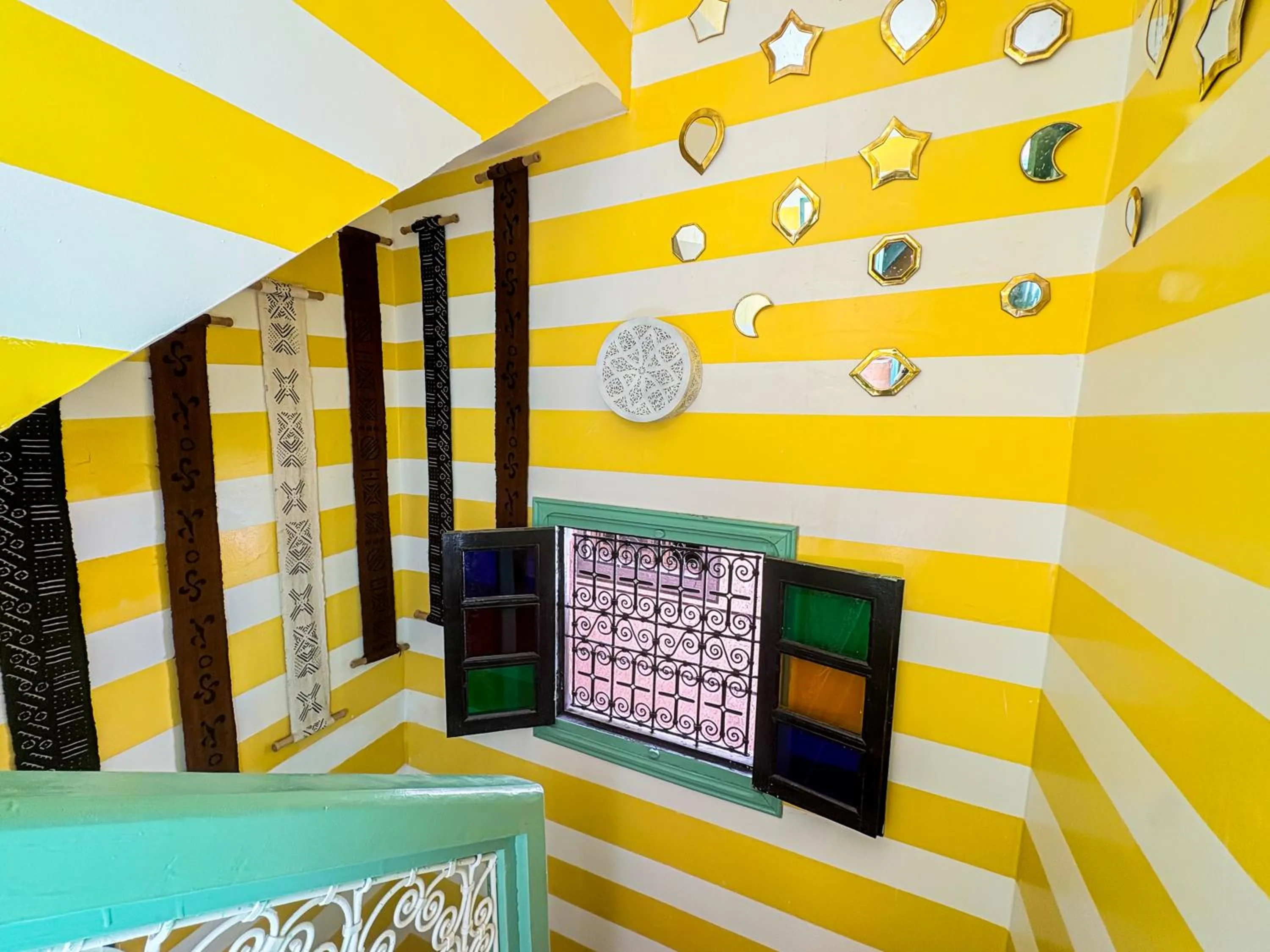 Decorative detail in Dar Soufian