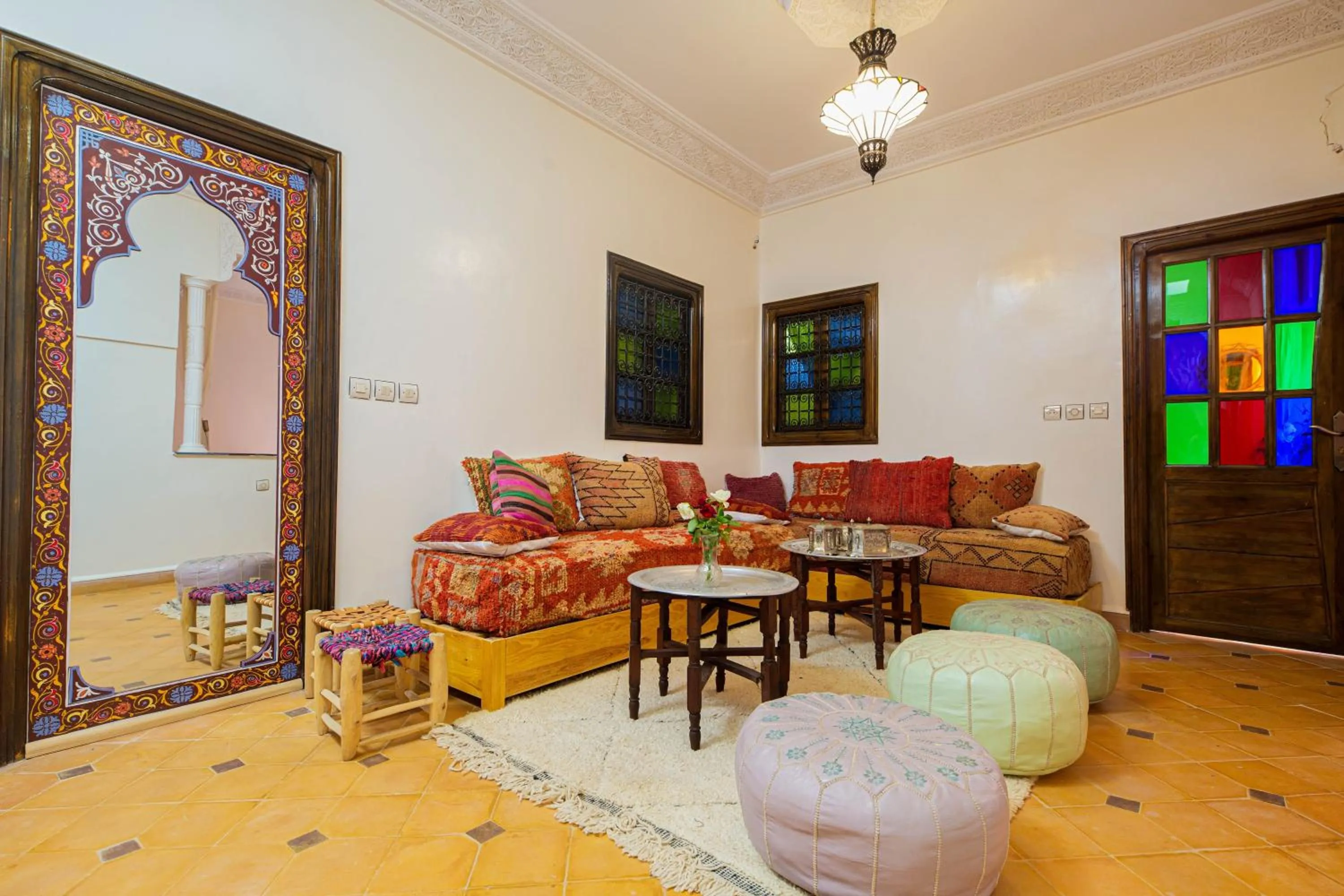 Living room in Dar Soufian