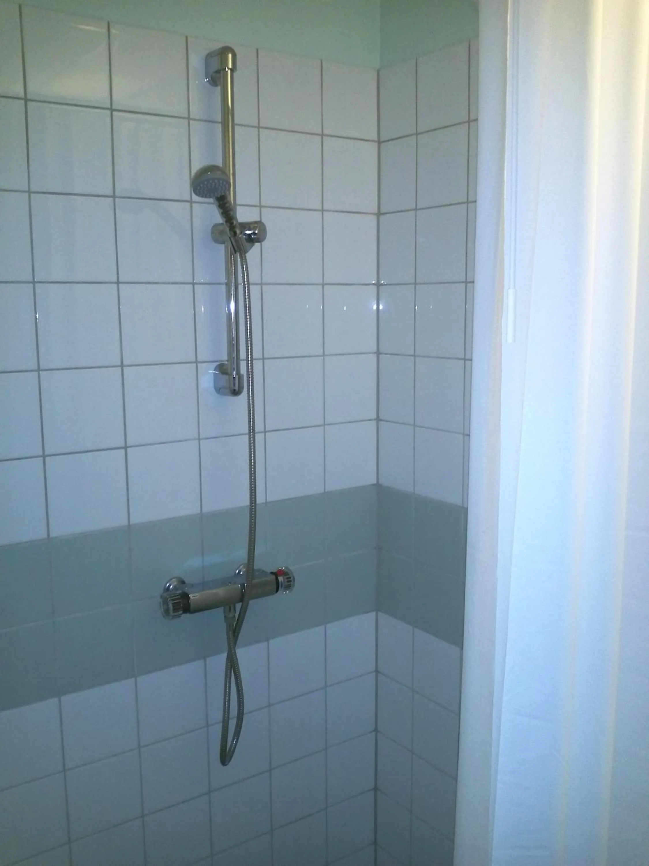 Bathroom in Docksta Hotell