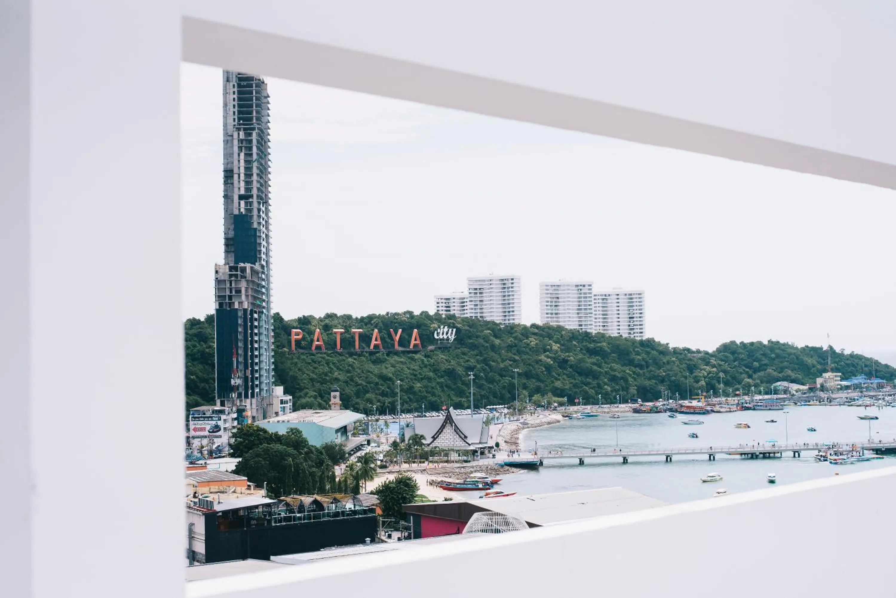 Property building in Marine Plaza Hotel Pattaya