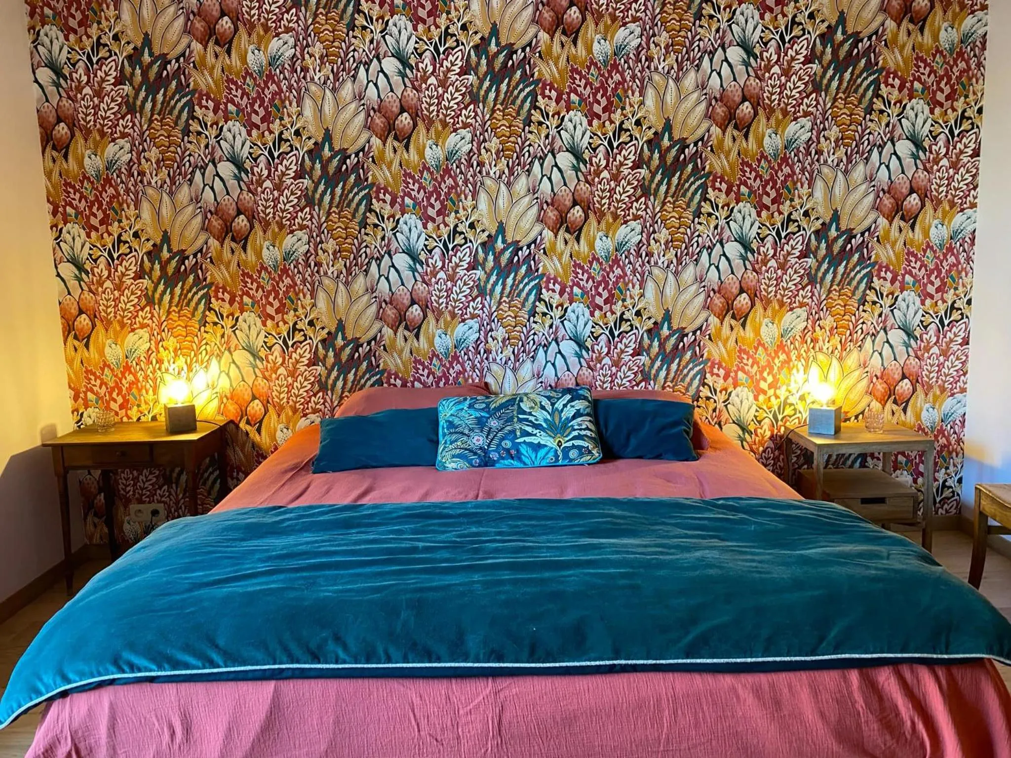 Bed in B&B Caprice d'Epices