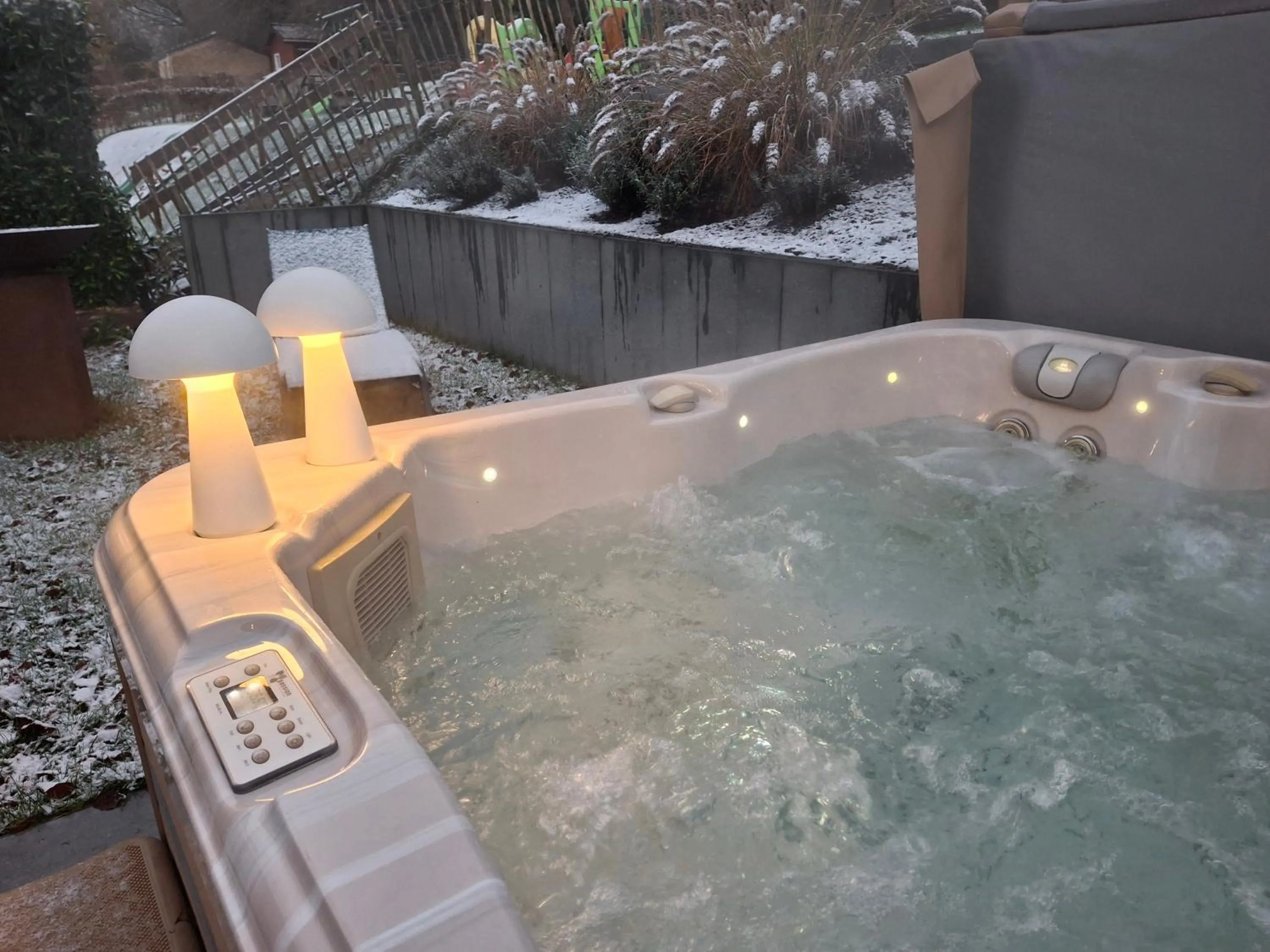 Hot Tub in B&B Caprice d'Epices