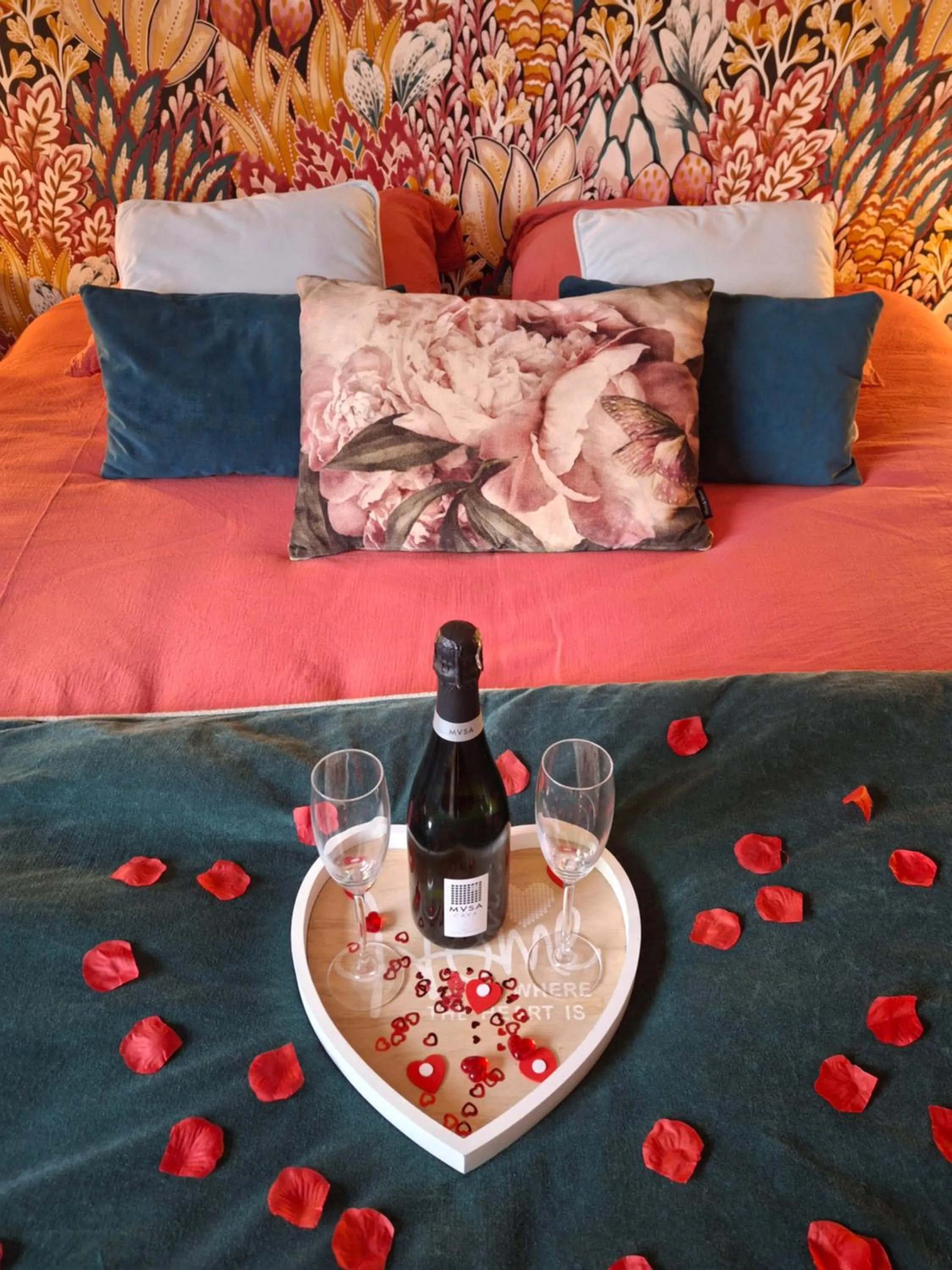 Bed in B&B Caprice d'Epices