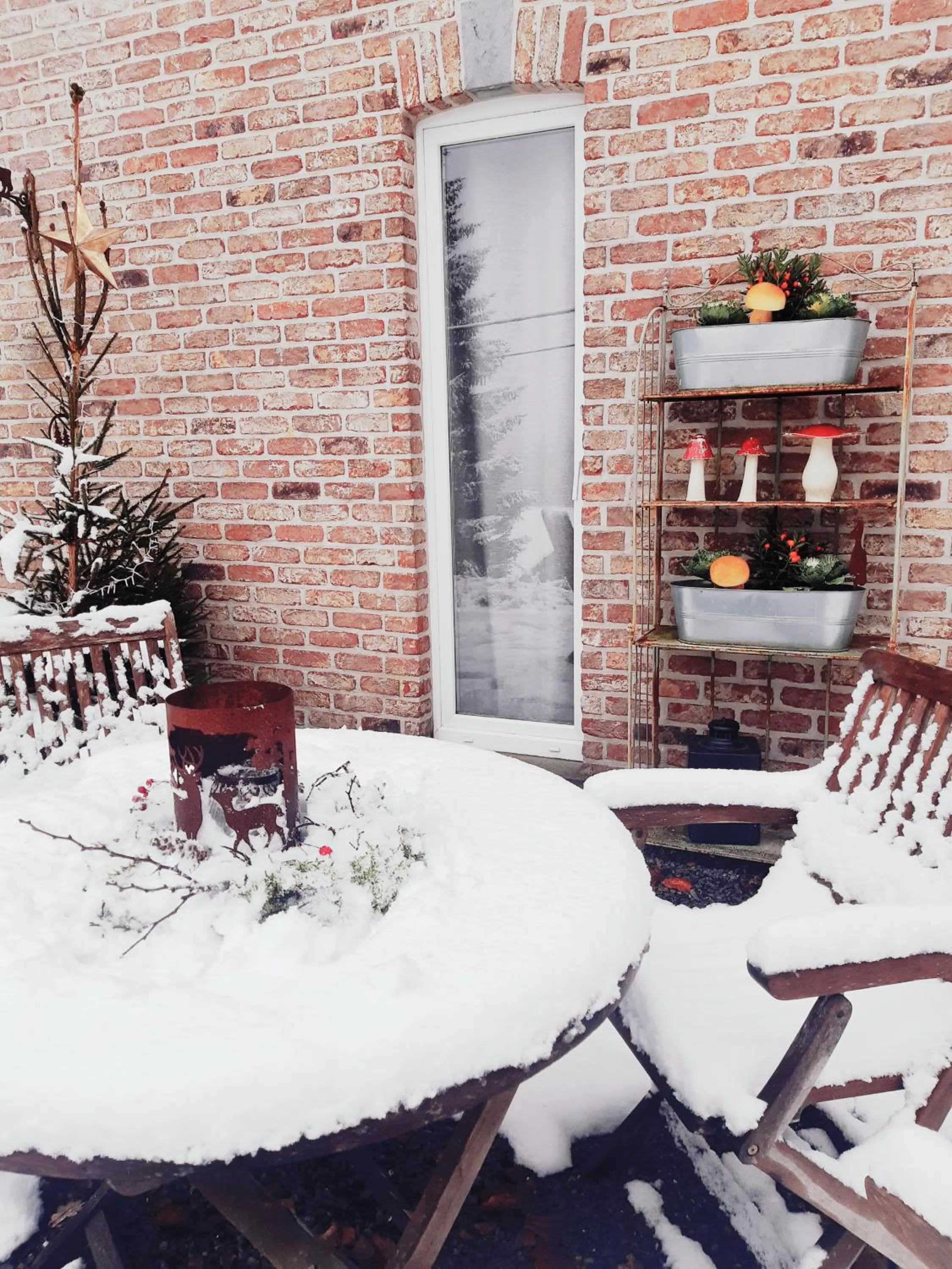 Patio in B&B Caprice d'Epices