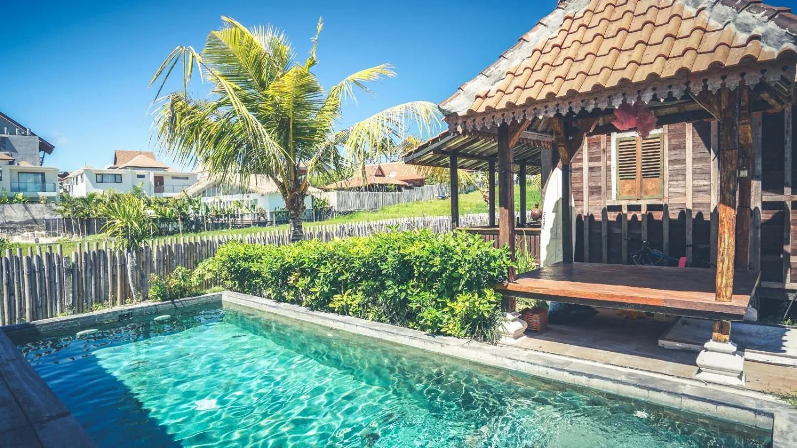 Swimming pool in Cening Bagus Bungalow